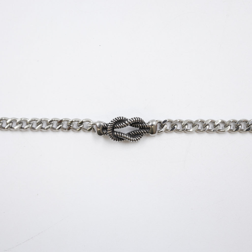 Pulseras Plateadas M1 Acero Inoxidable
