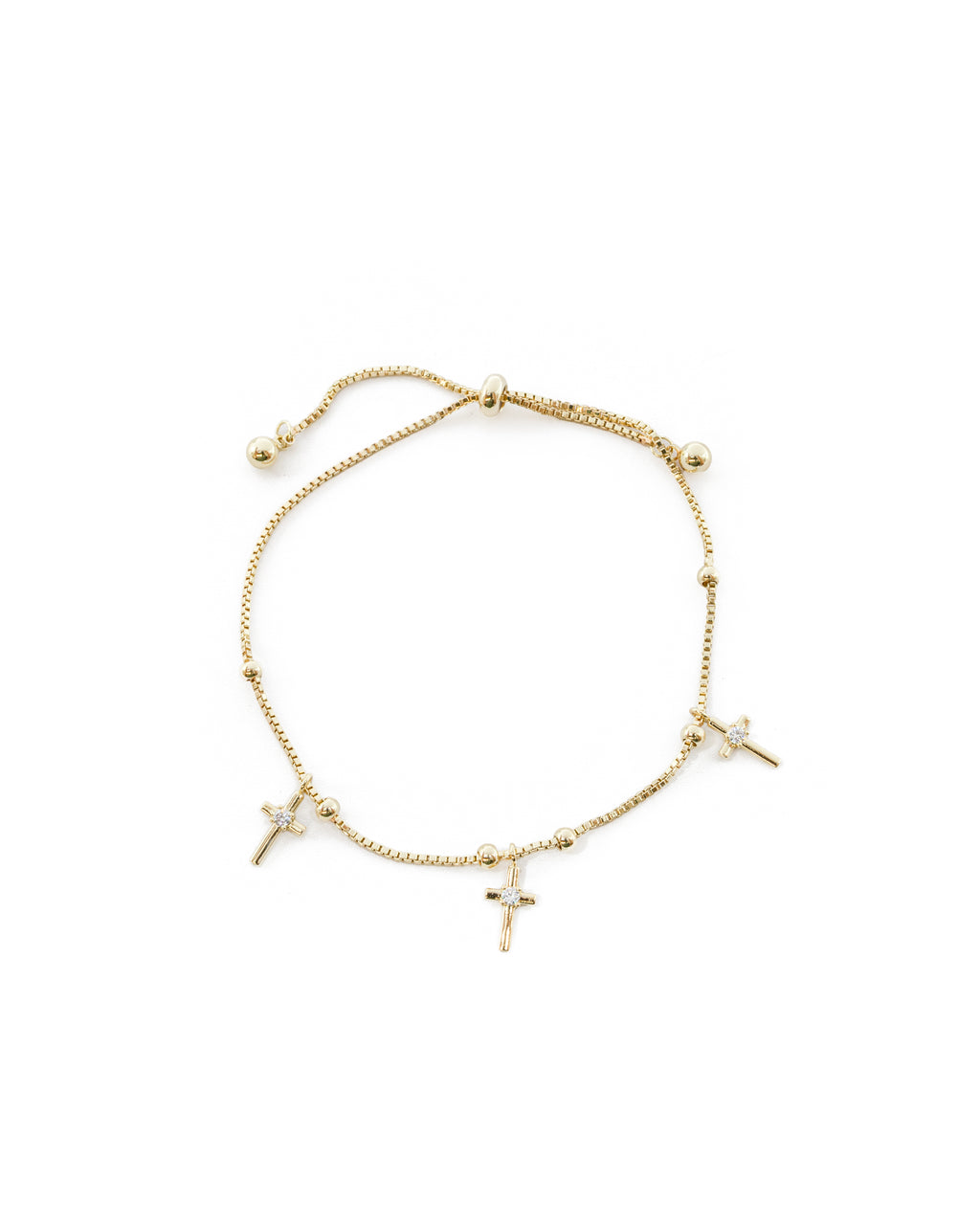 Pulsera Dorada Ansheli M16 - Oro Laminado