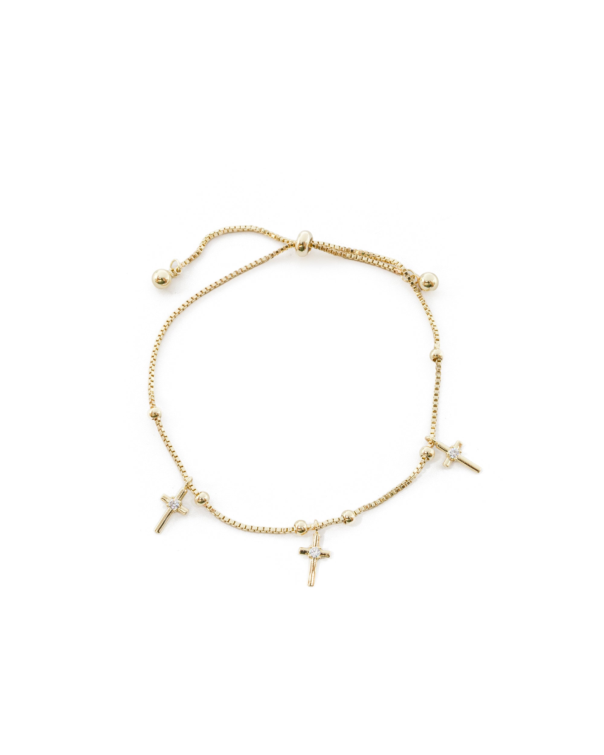 Pulsera Dorada Ansheli M16 - Oro Laminado