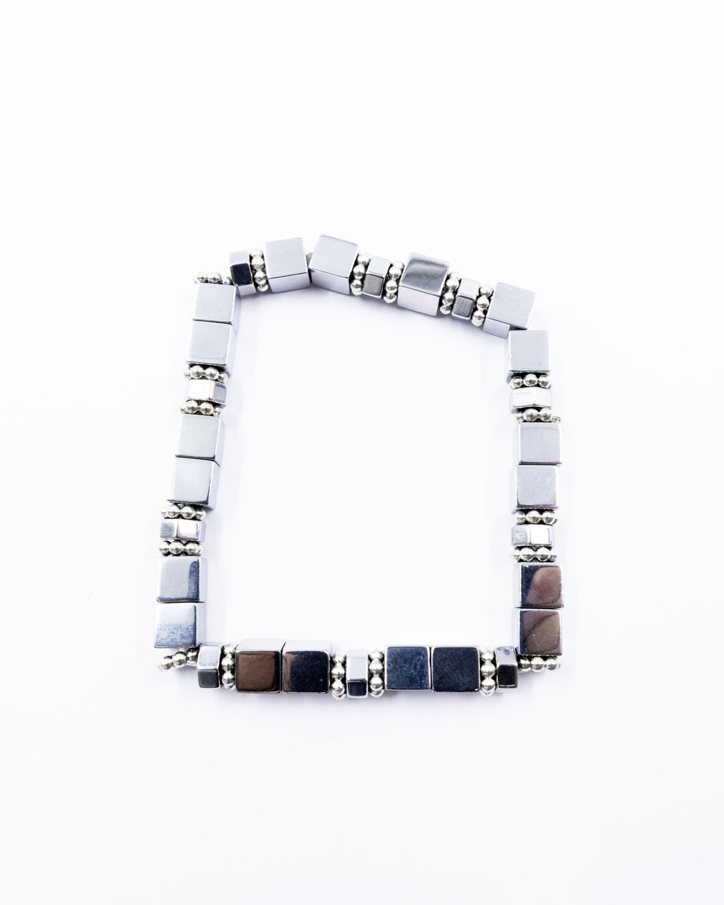 Pulseras brillantes con cuentas - M2 Oro Laminado