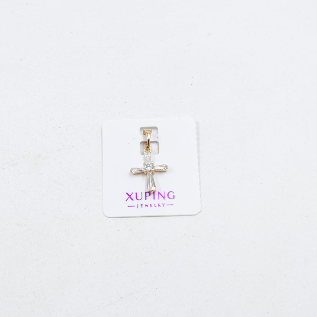 Dijes Xuping con Piedras M1 Oro Laminado