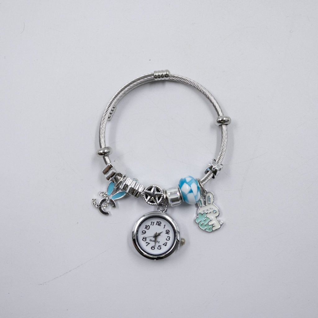 Pulsera tipo Pandora Plateadas M19 Oro Laminado