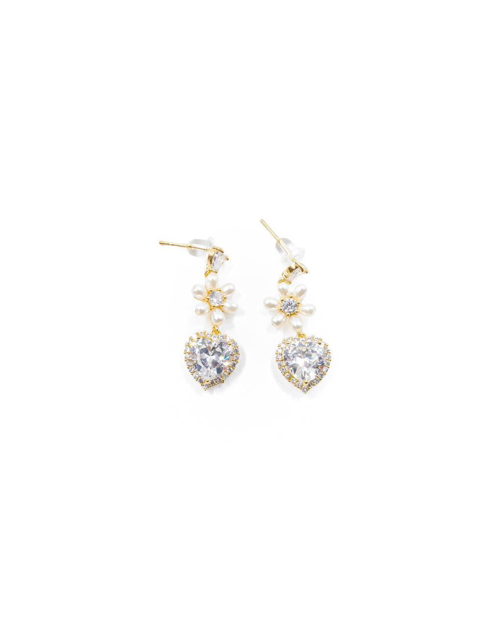 Aretes Largos Ansheli Dorados M13 Oro Laminado