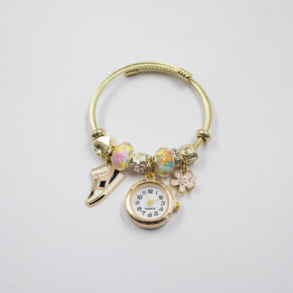 Pulsera tipo Pandora Dorados M23 Oro Laminado