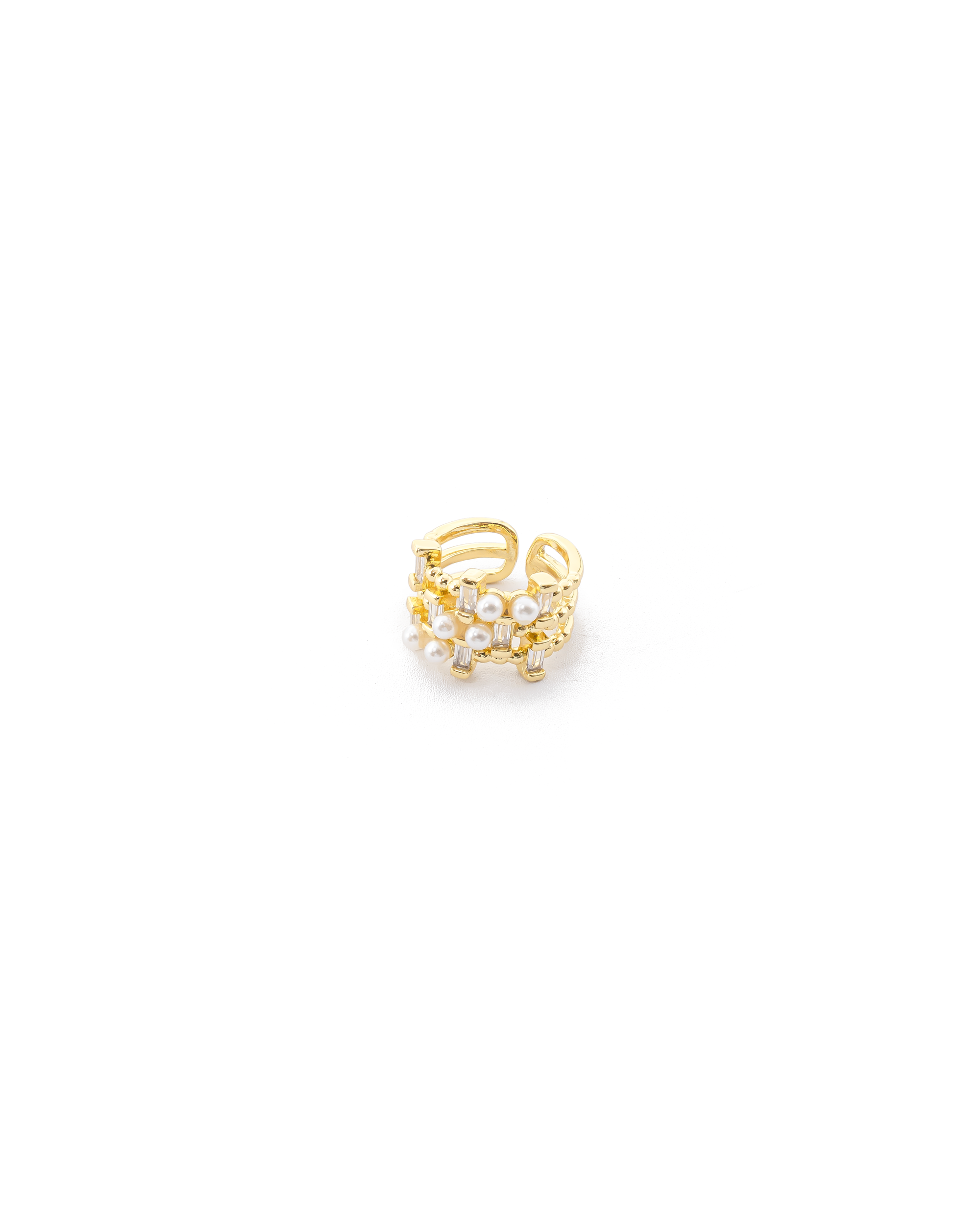 Aretes Simulador Dorados M6 Oro Laminado