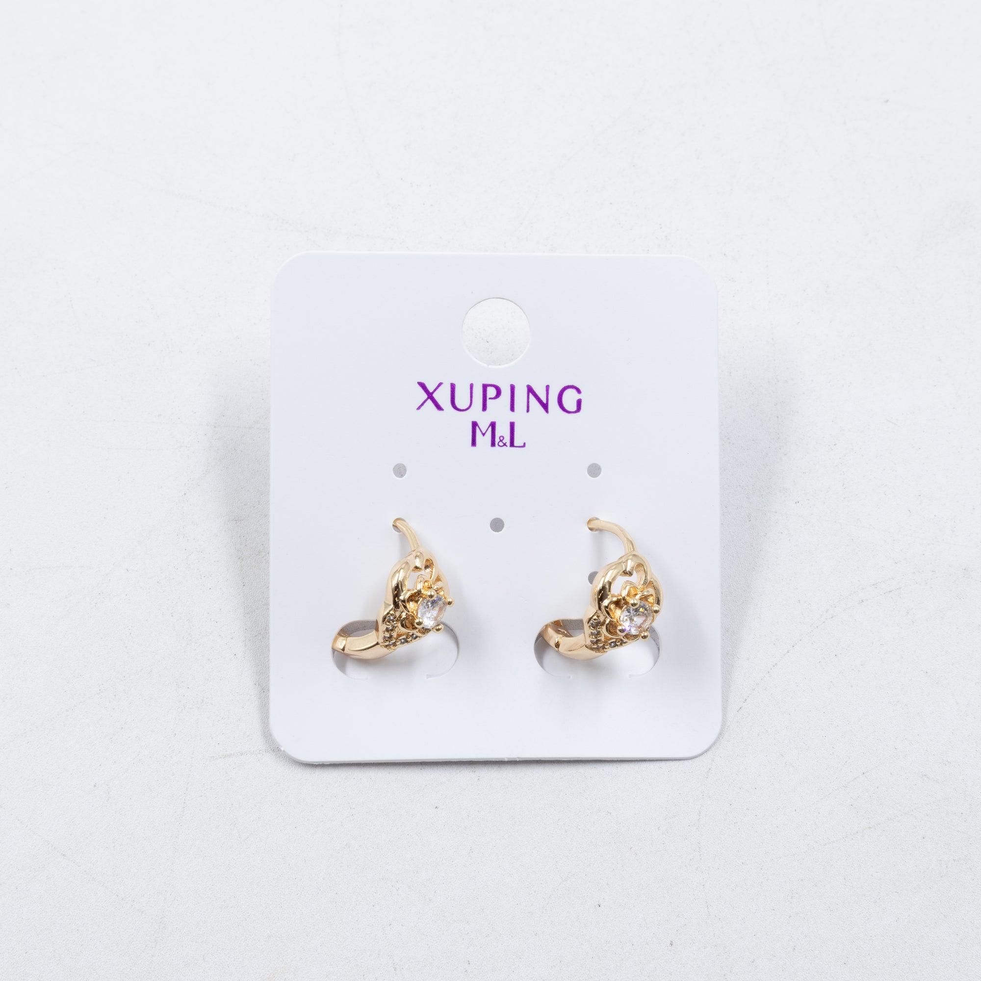 Aretes Xuping Dorados M11 Oro Laminado