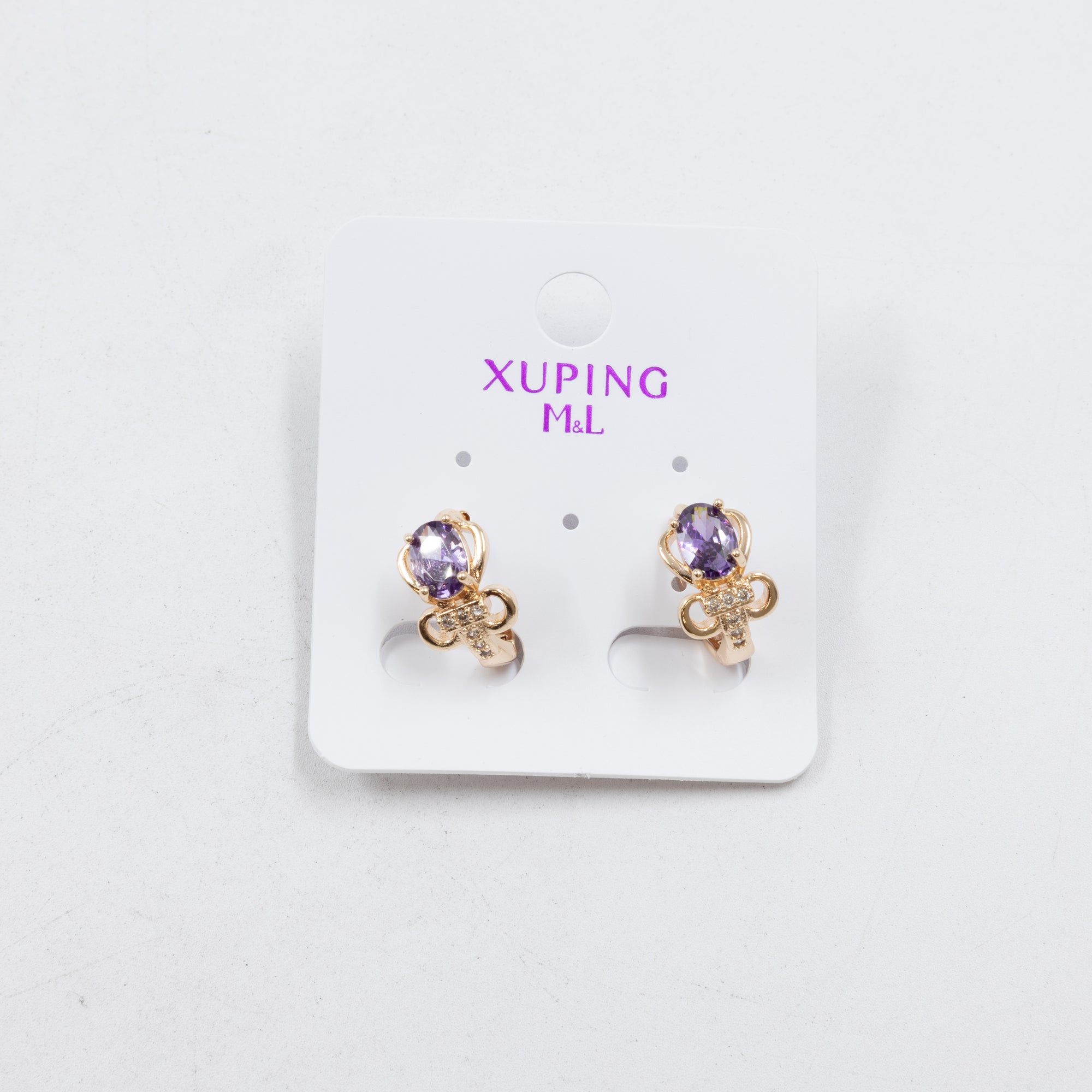 Aretes Xuping Dorados M1 Oro Laminado