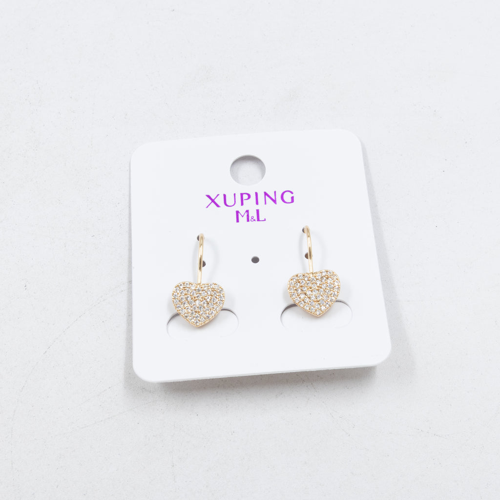 Aretes Xuping Dorados M10 Oro Laminado
