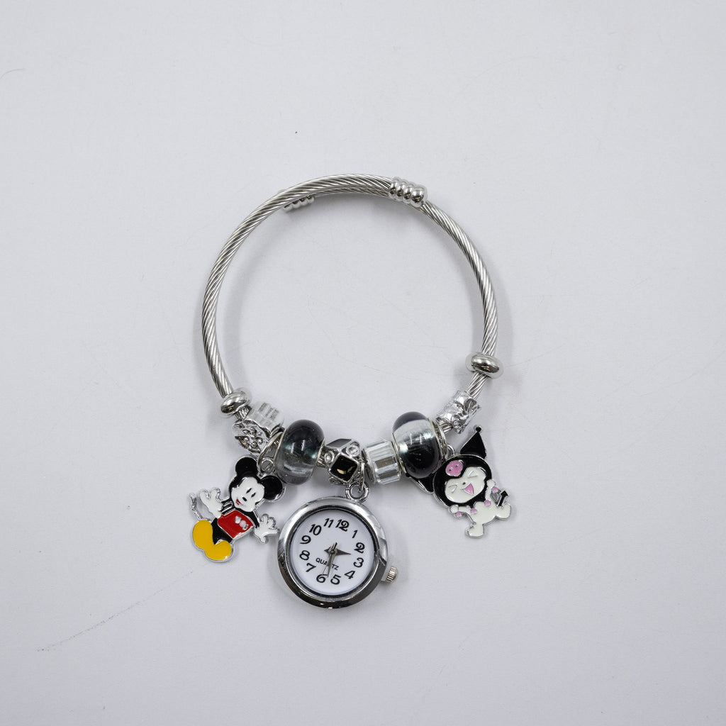 Pulsera tipo Pandora Plateadas M17 Oro Laminado