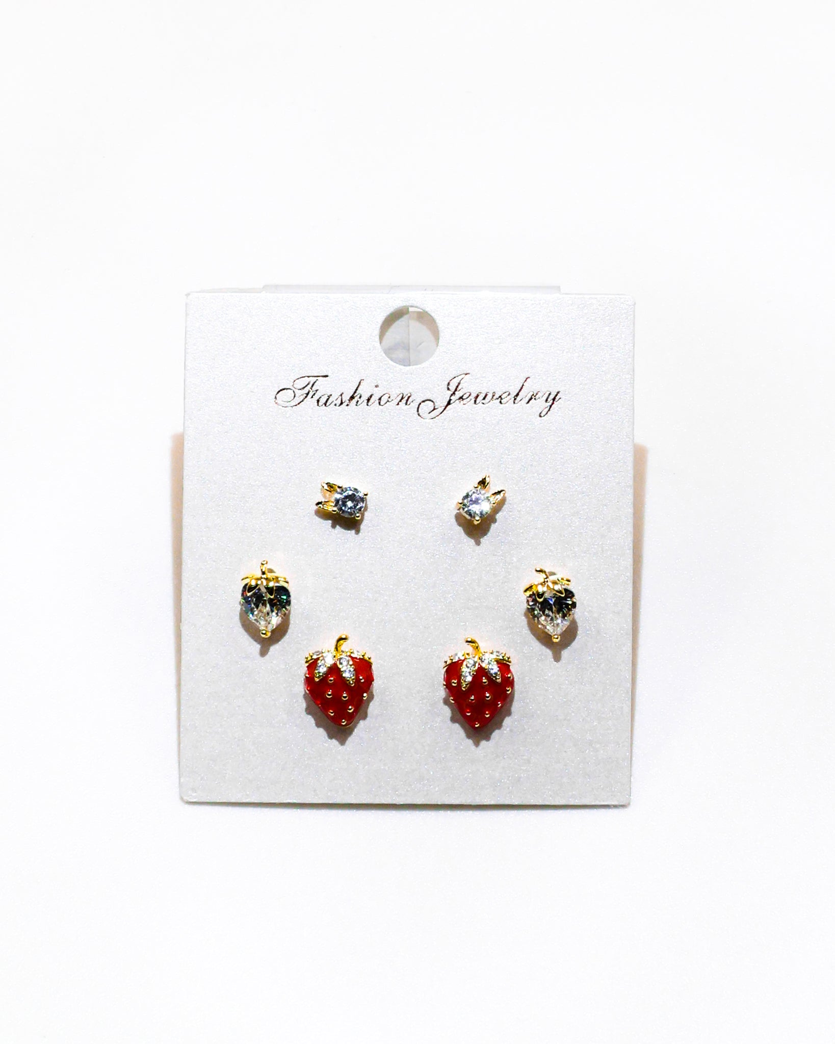 Set Aretes X3 - M12 Oro Laminado