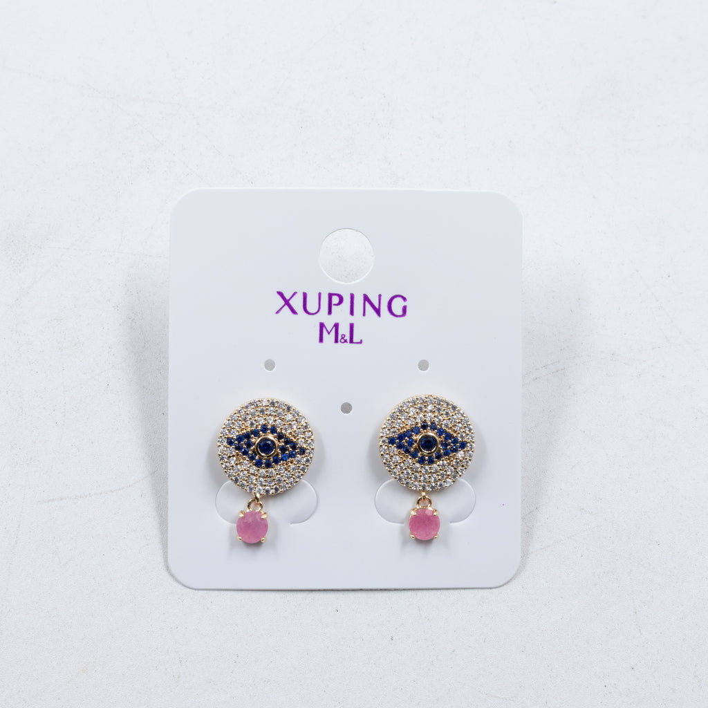 Aretes Xuping Dorados M17 Oro Laminado