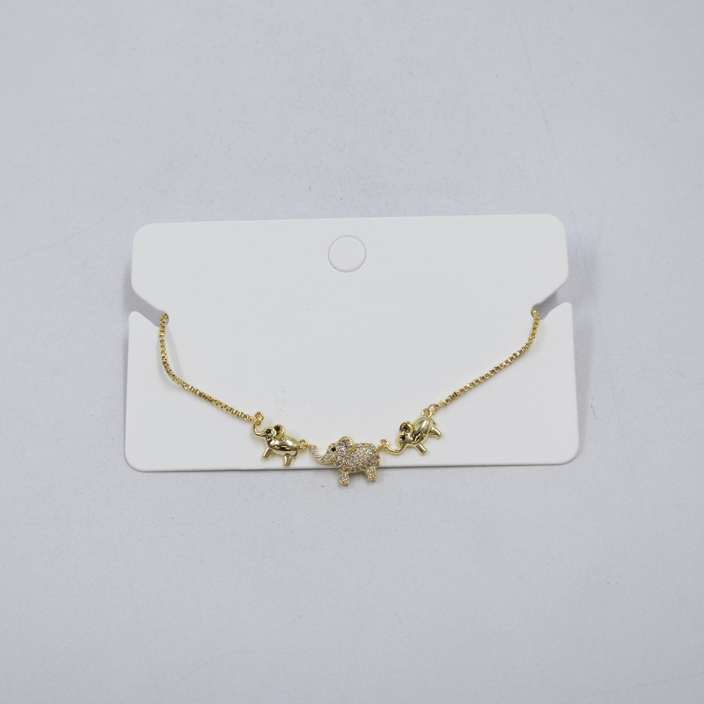 Pulsera Dorada Ansheli M24 Oro Laminado