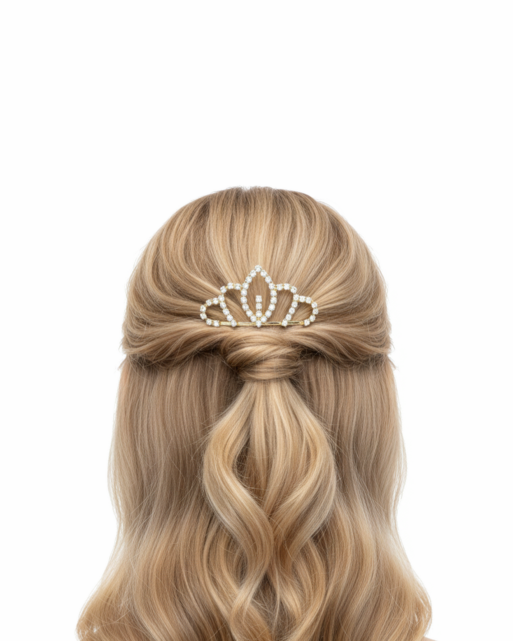Tiara Dorada M23 Oro Laminado