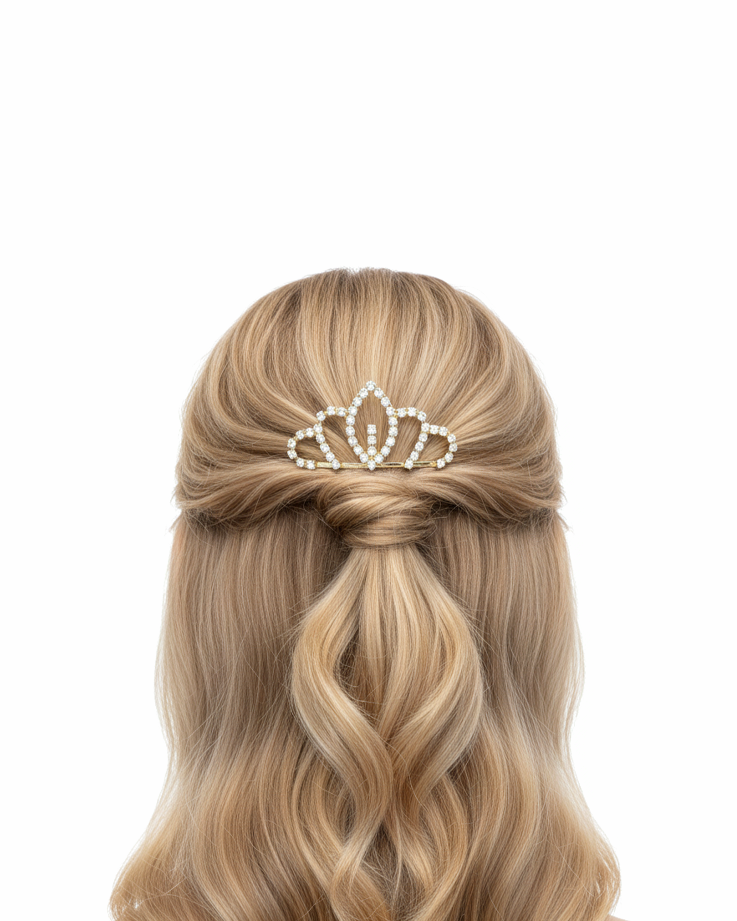 Tiara Dorada M23 Oro Laminado