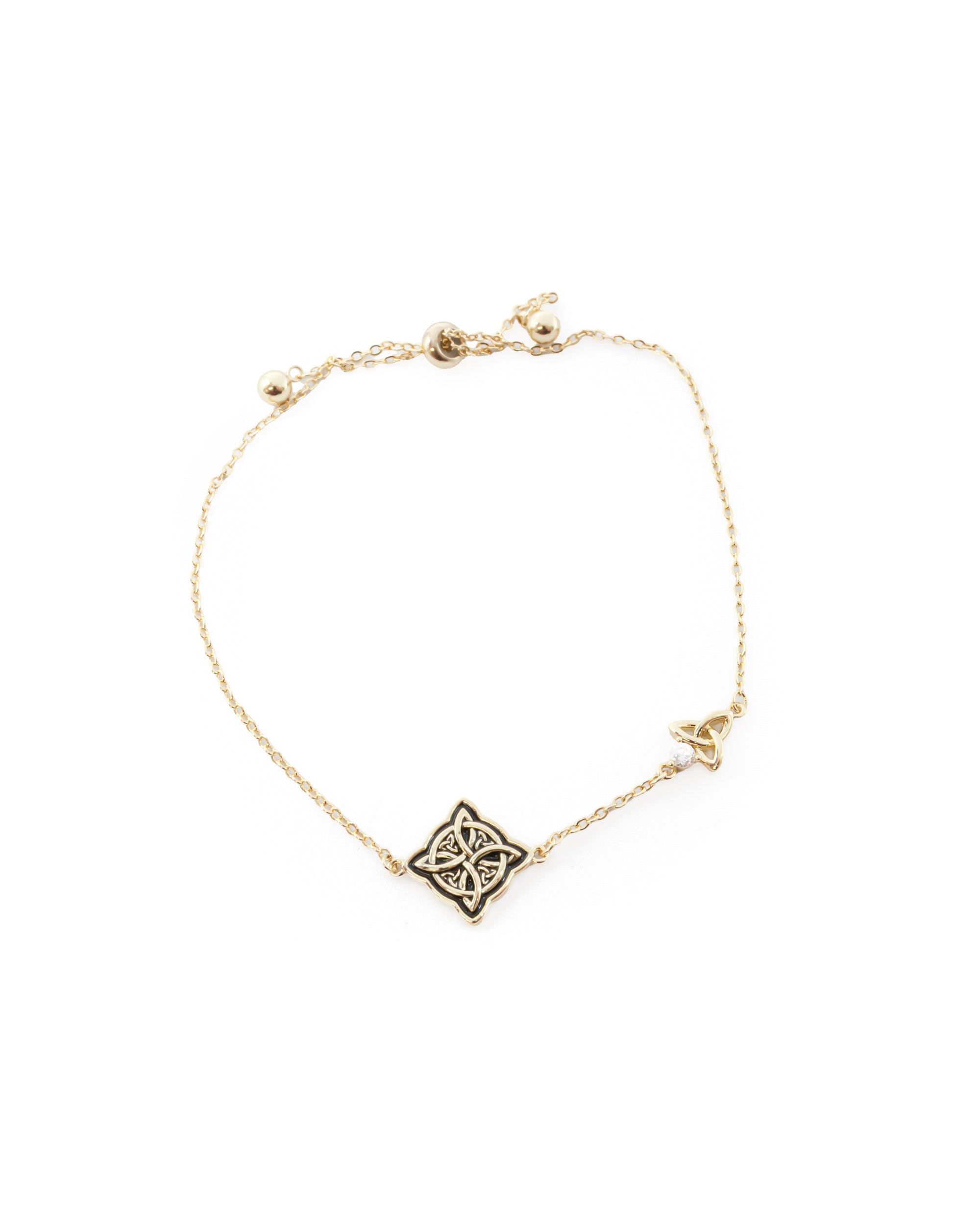 Pulsera Dorada Ansheli M13 - Oro Laminado