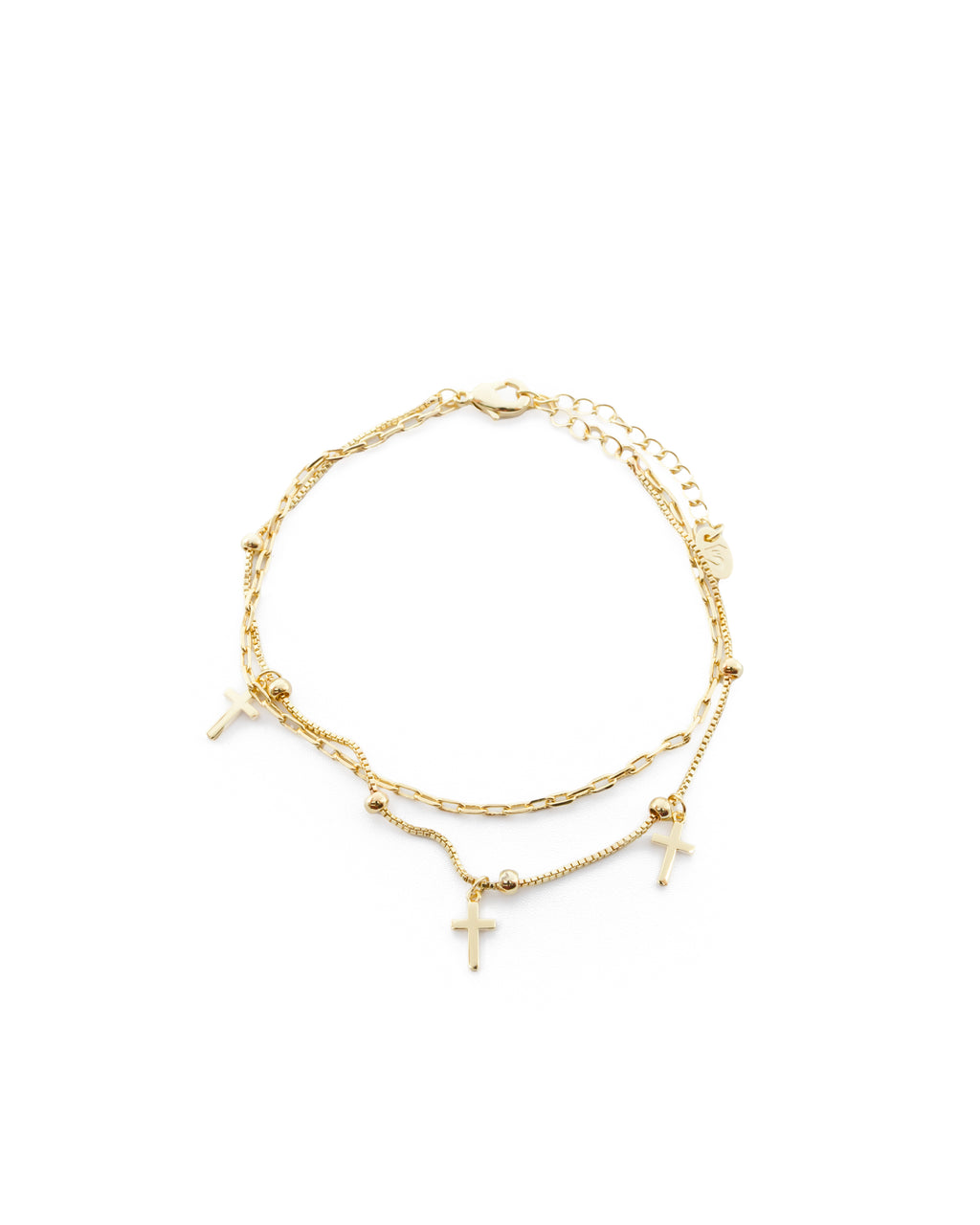 Pulsera Dorada Ansheli M8 - Oro Laminado