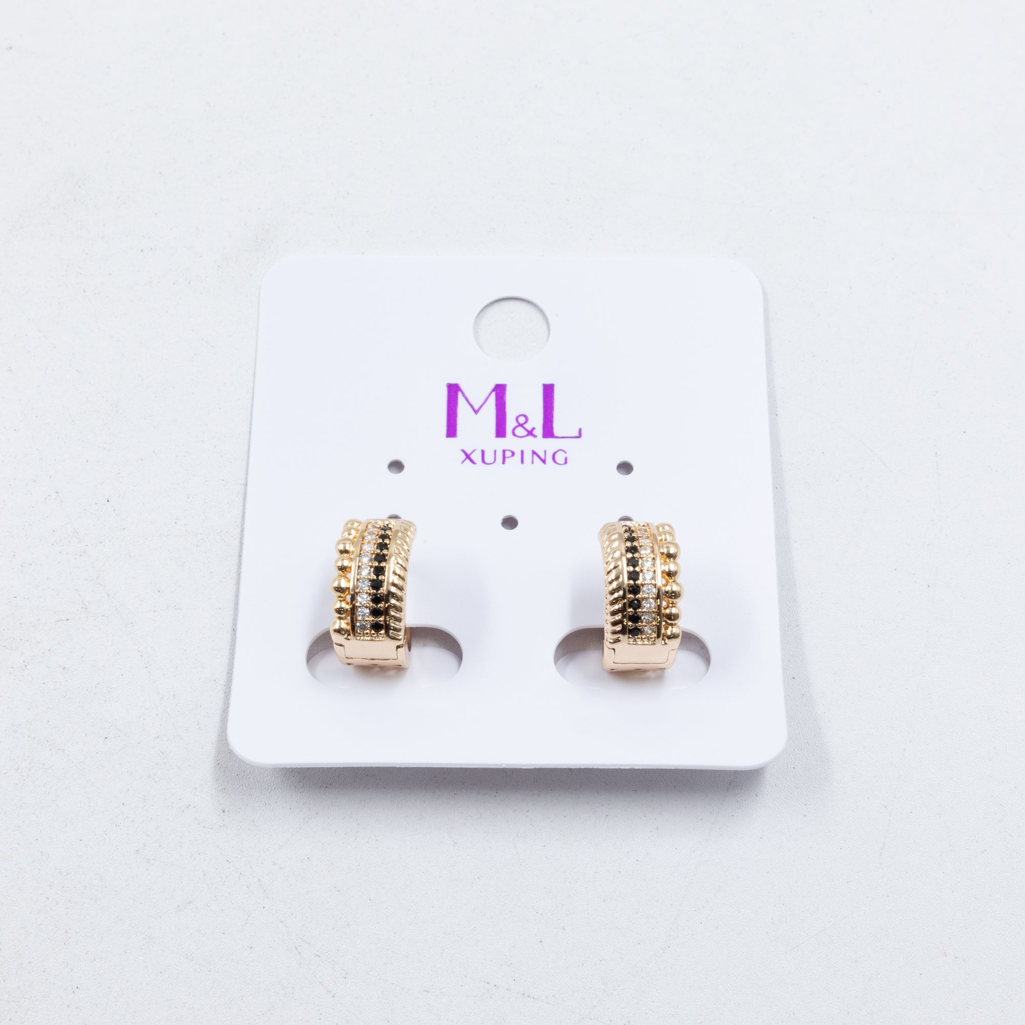 Aretes Xuping Dorados M7 Oro Laminado
