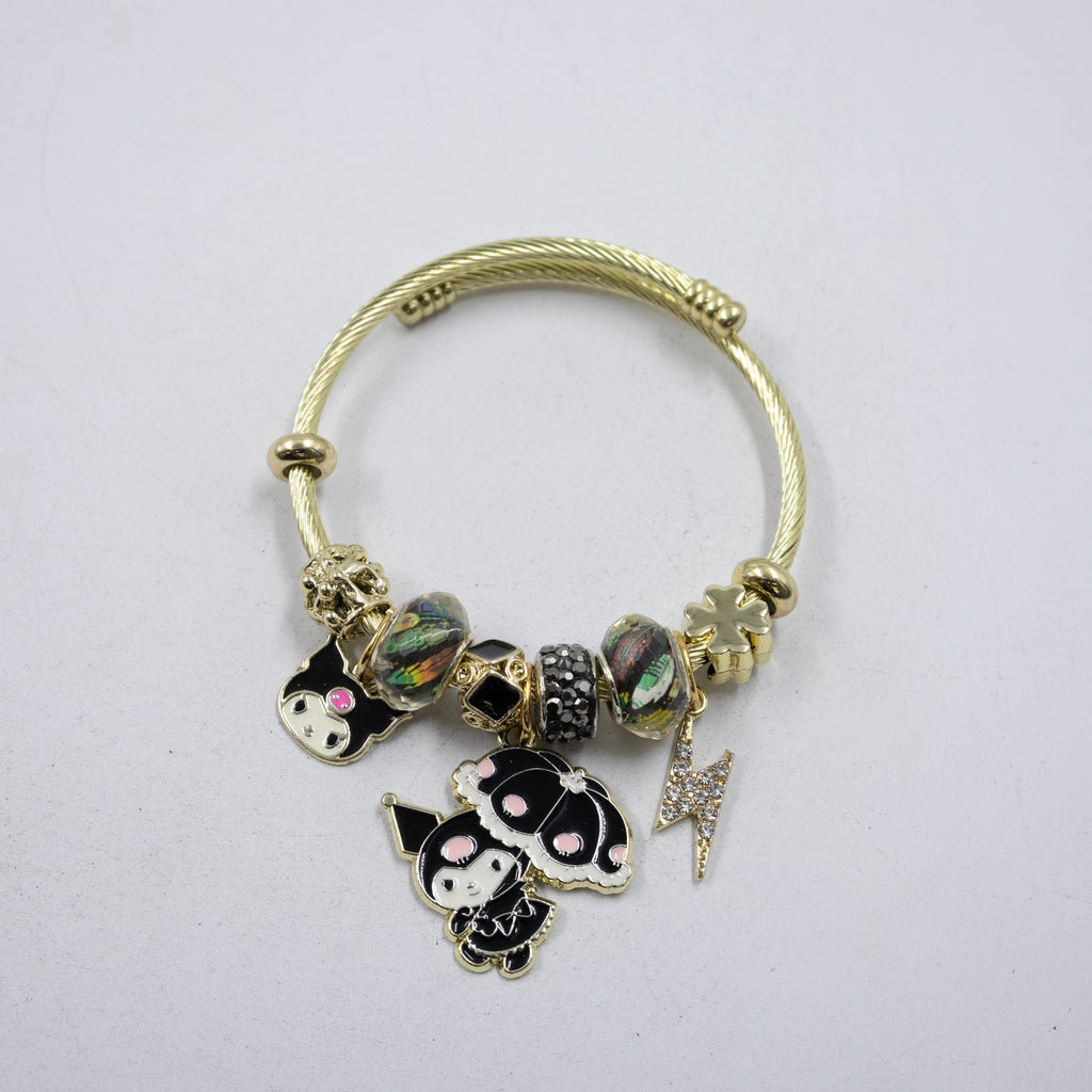 Pulsera tipo Pandora M2 Oro Laminado
