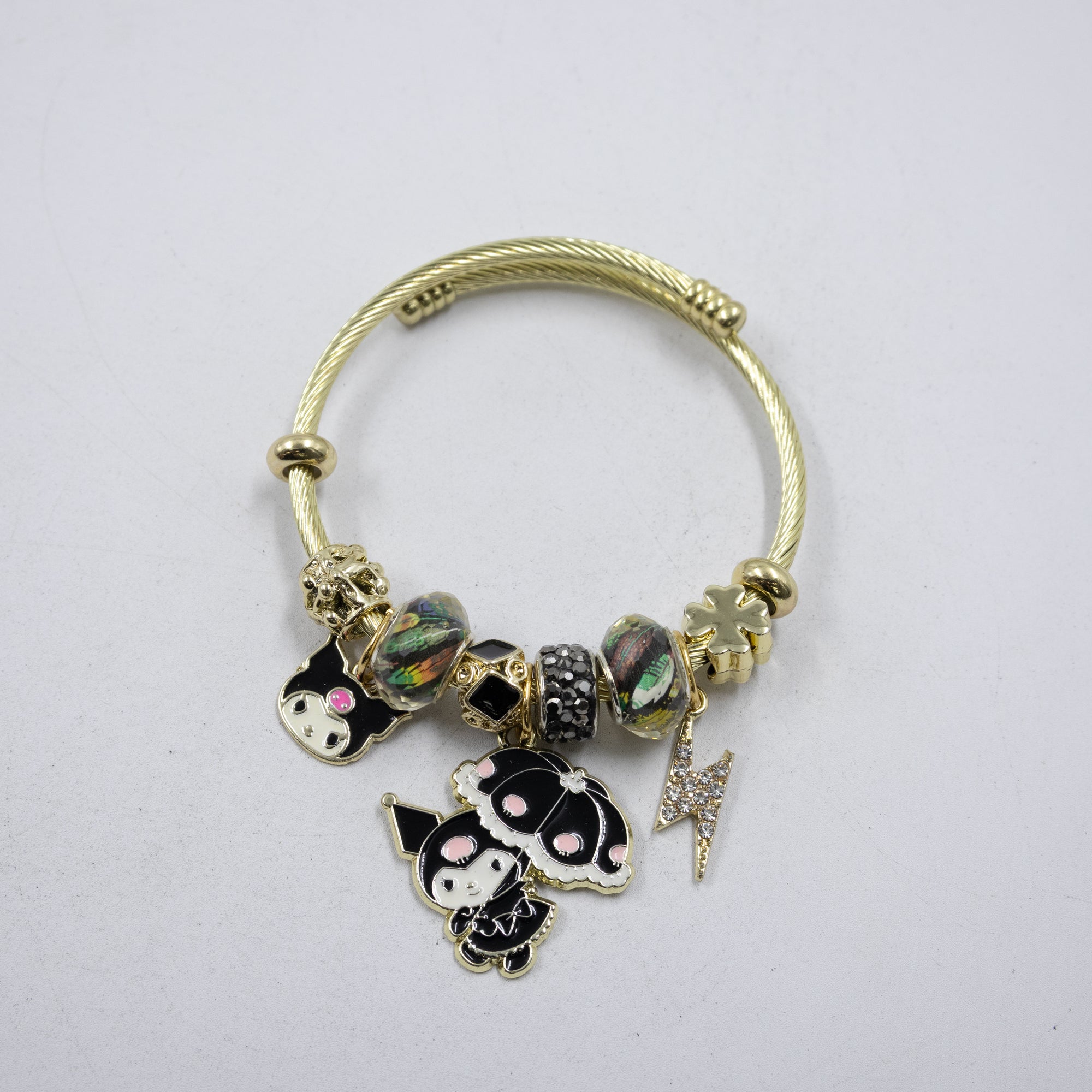 Pulsera tipo Pandora M2 Oro Laminado