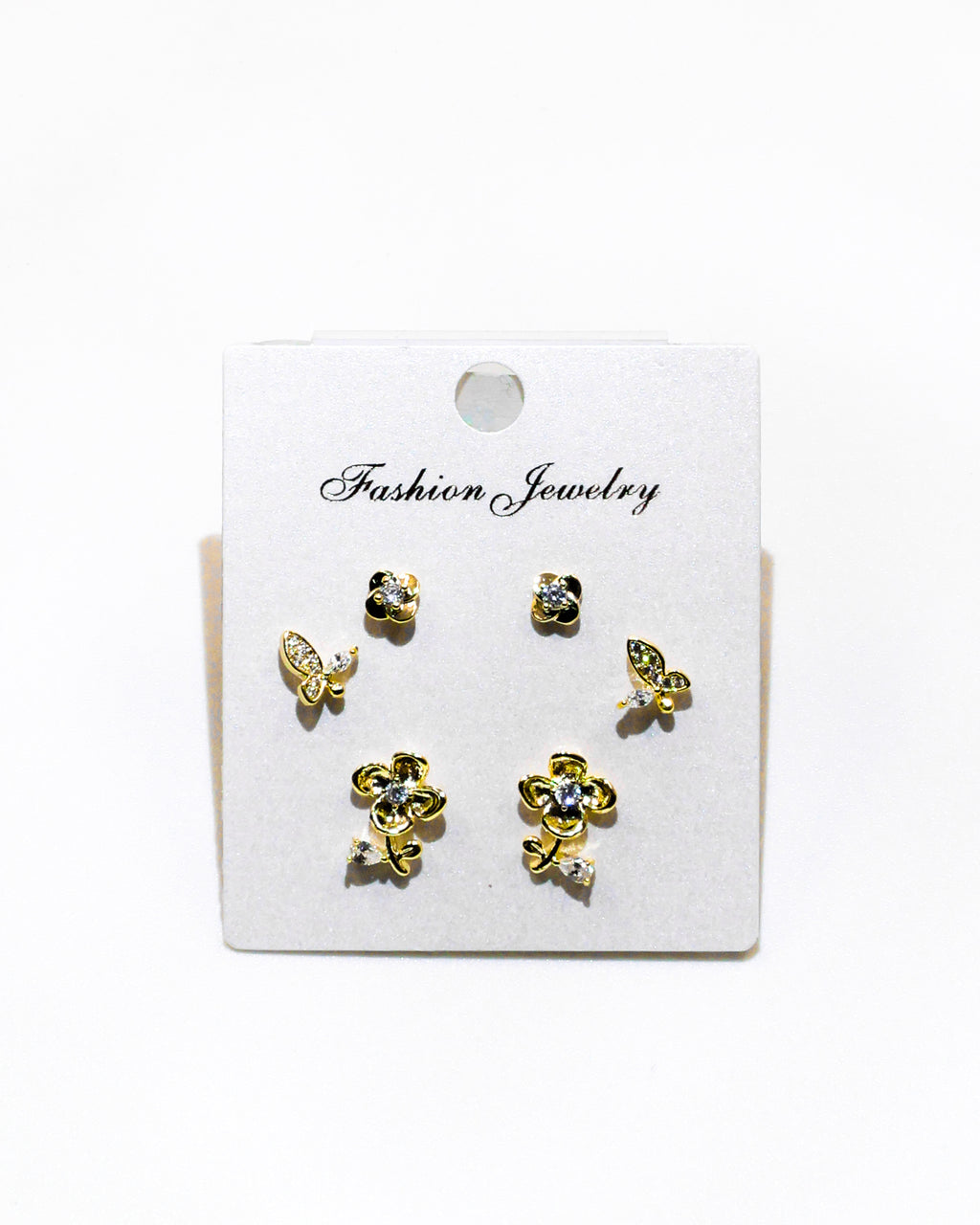 Set Aretes X3 - M21 Oro Laminado