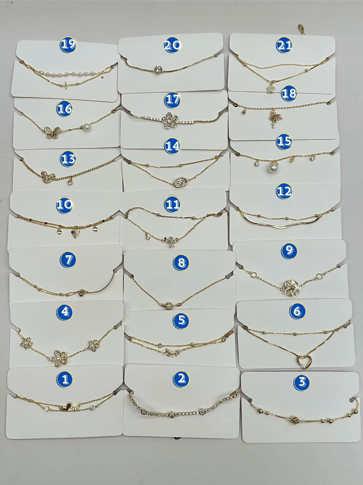Pulsera Dorada Ansheli M5 Oro Laminado