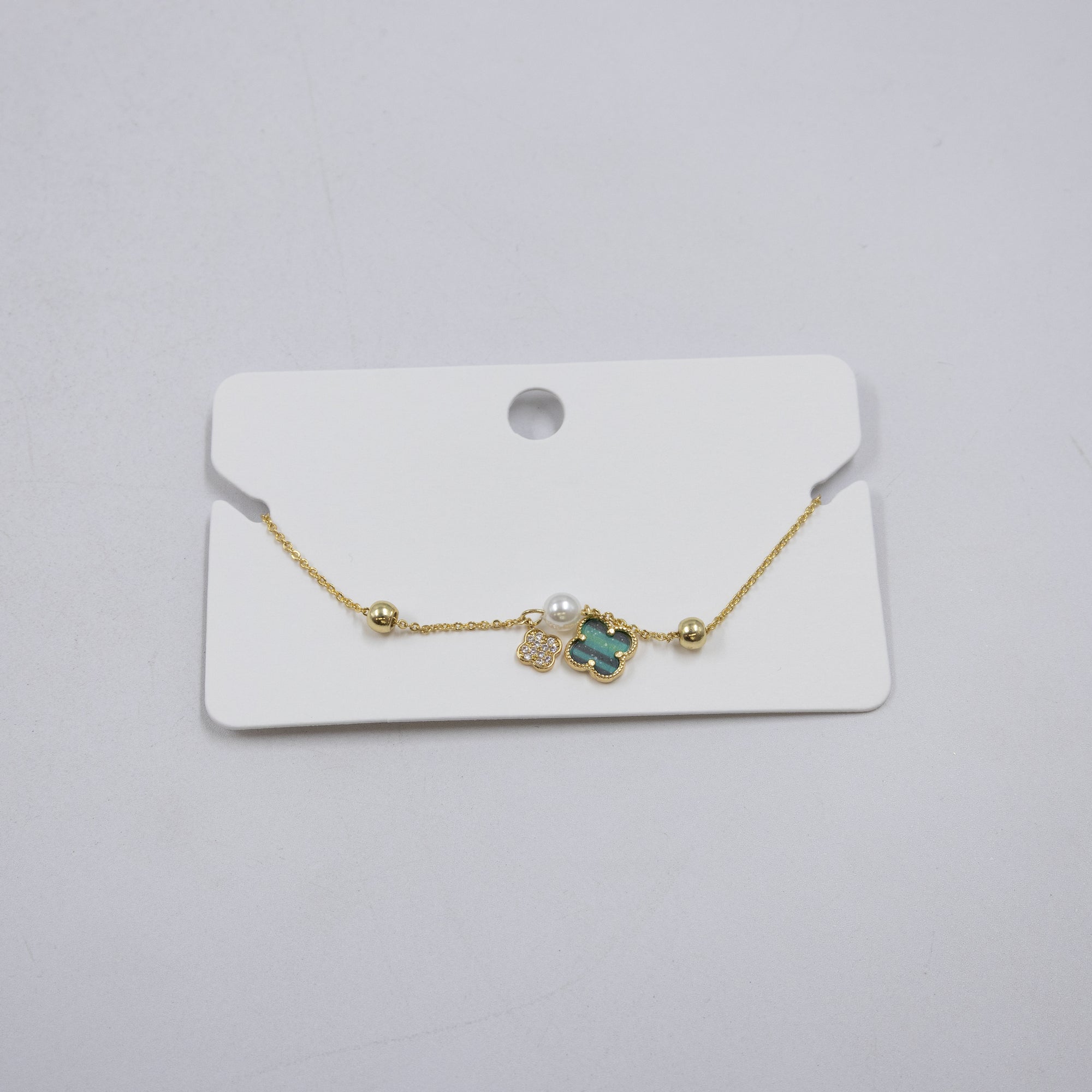 Pulsera Dorada Ansheli M10 Oro Laminado
