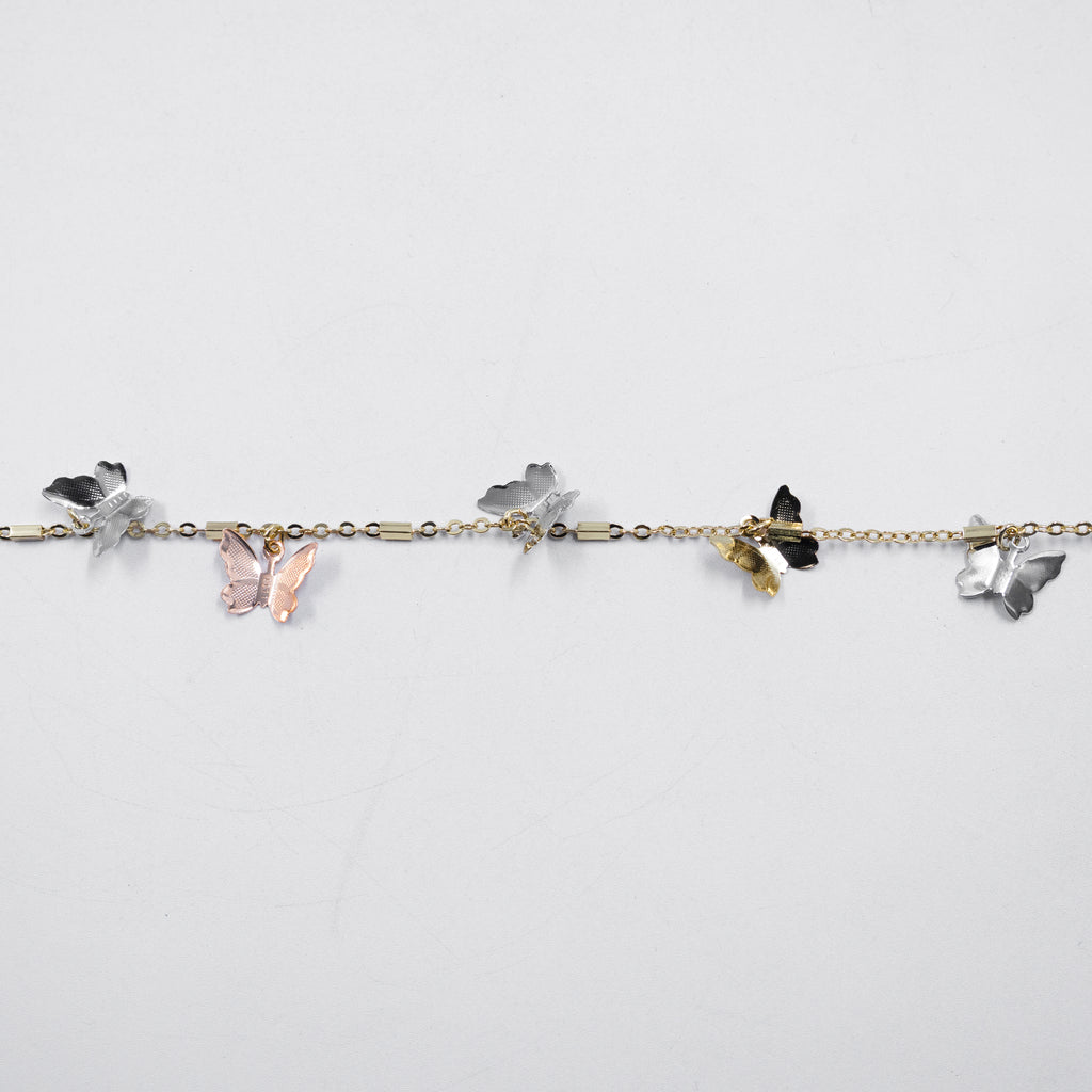Pulseras de Tres colores M1 Oro Laminado