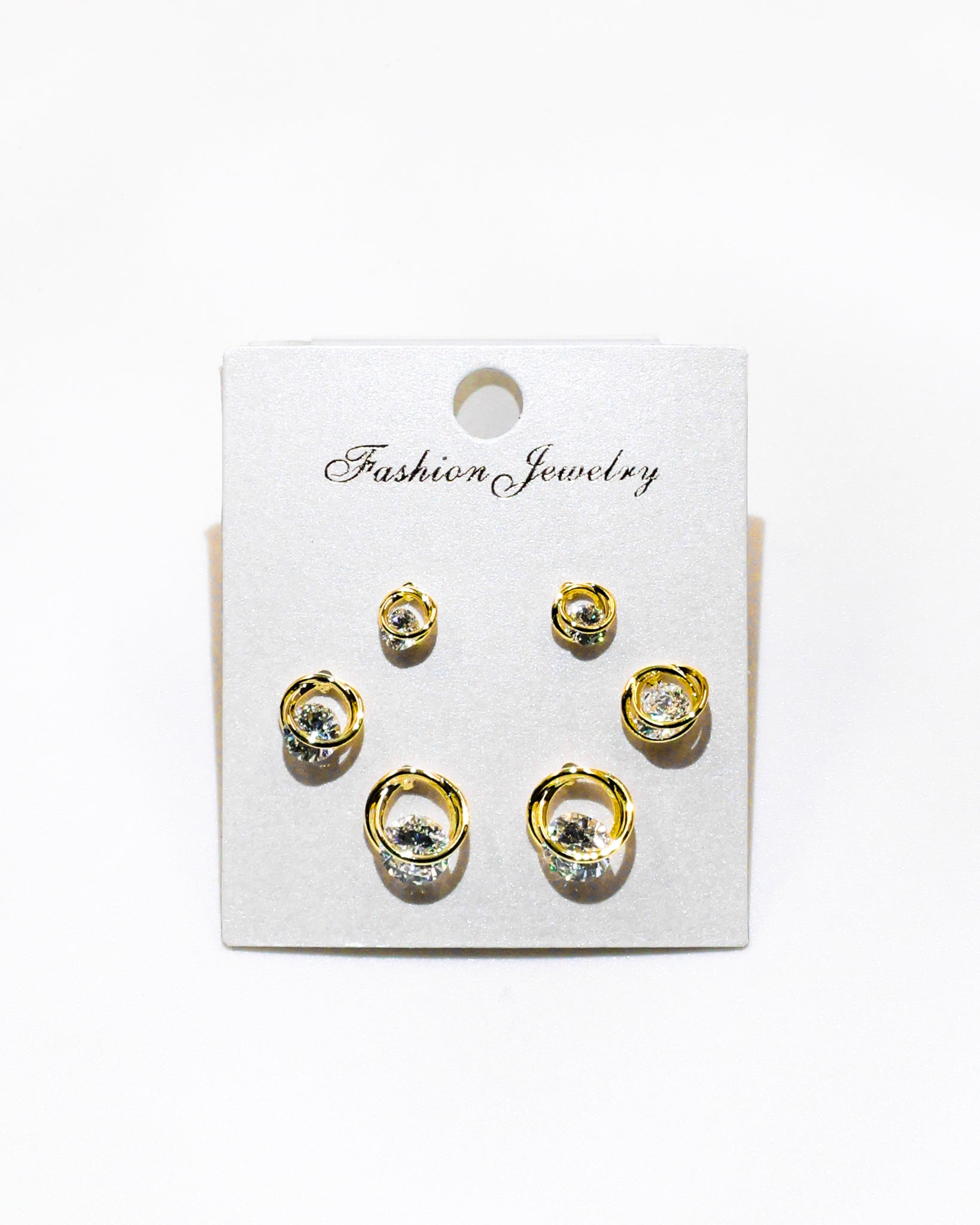 Set Aretes X3 - M23 Oro Laminado