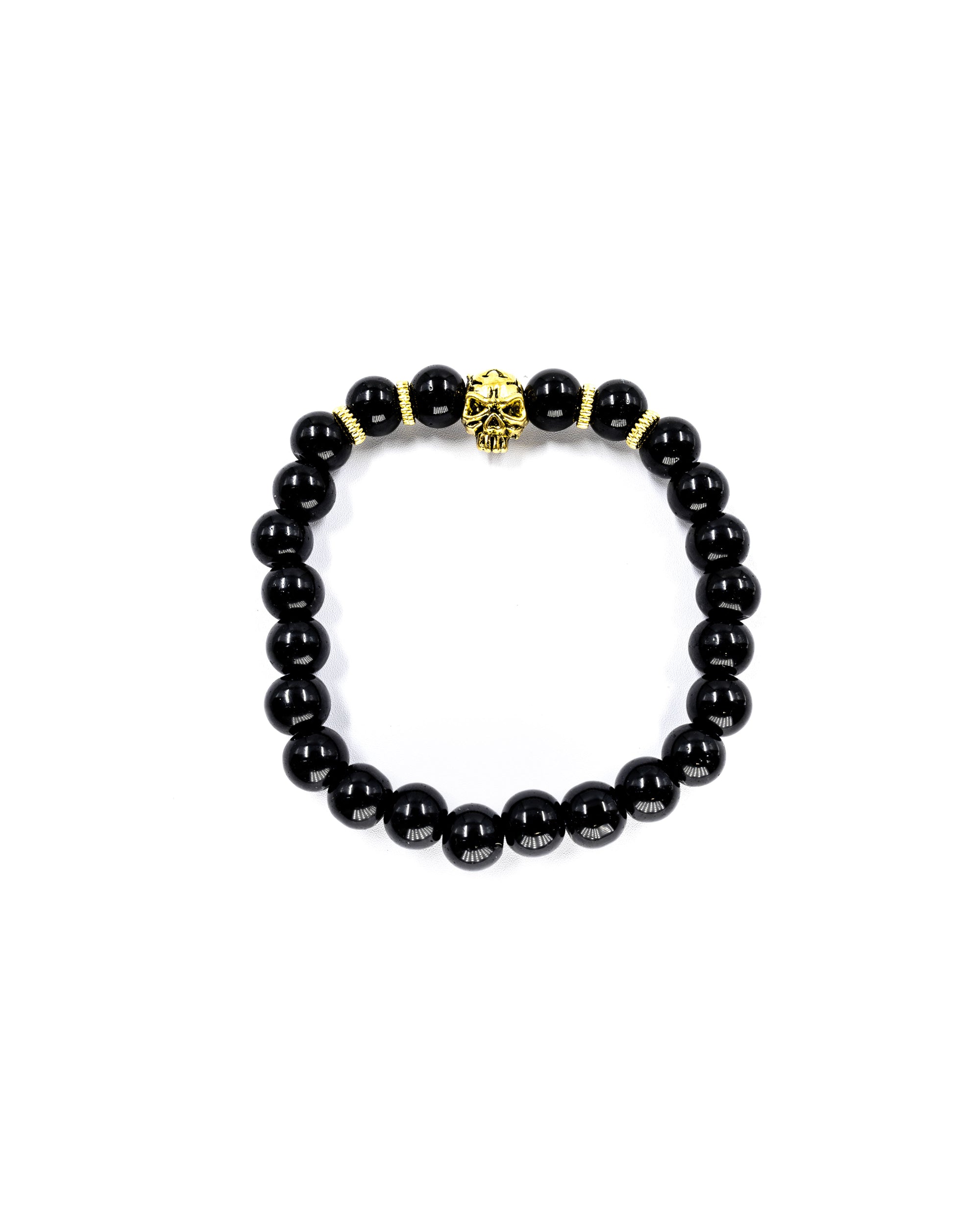 Pulsera de cuentas con Dije M1 Acero Inoxidable