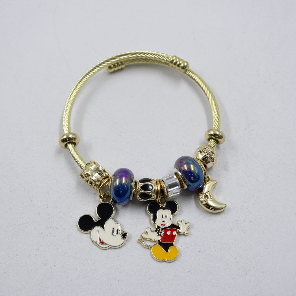 Pulsera tipo Pandora M7 Oro Laminado