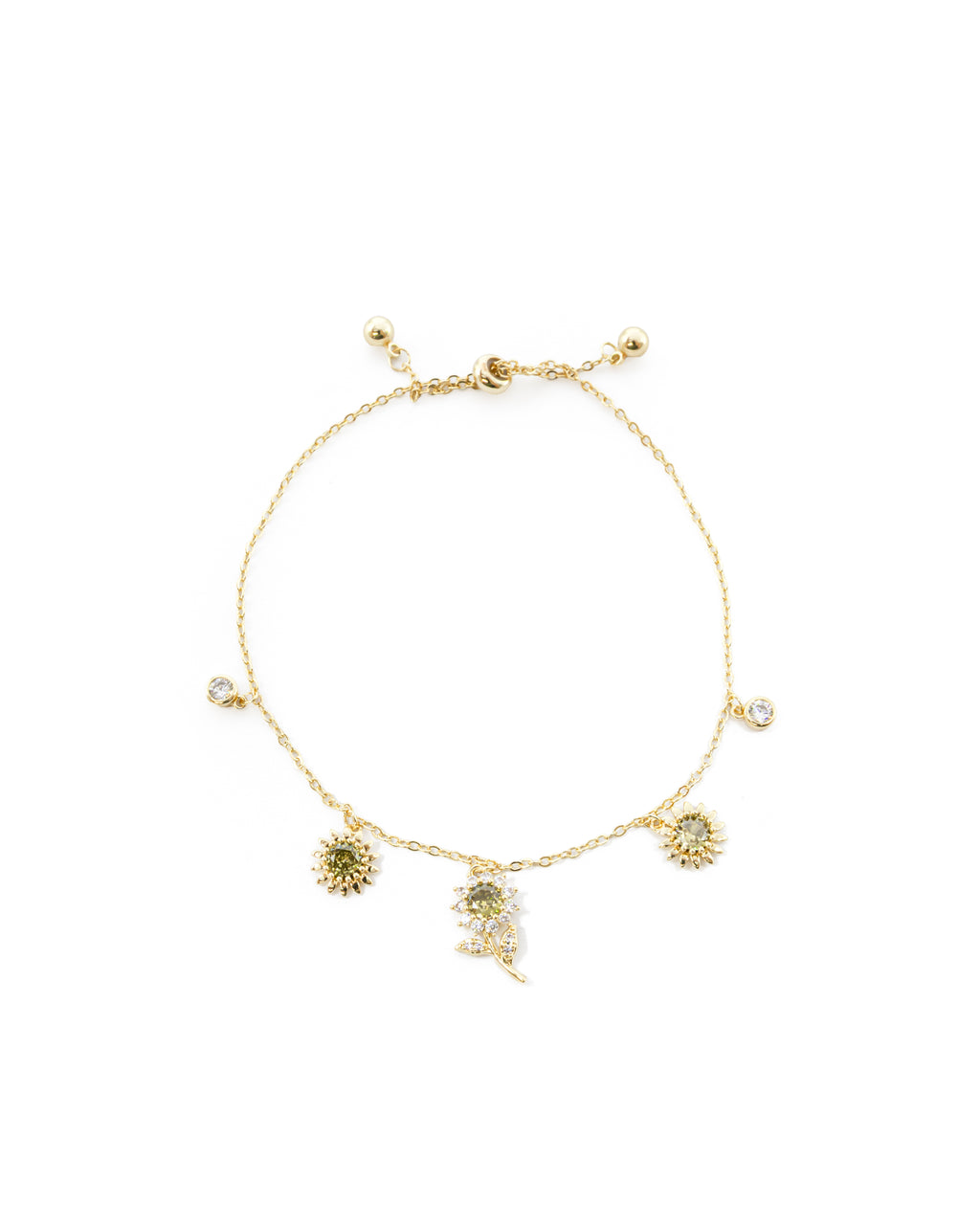 Pulsera Dorada Ansheli M18 - Oro Laminado