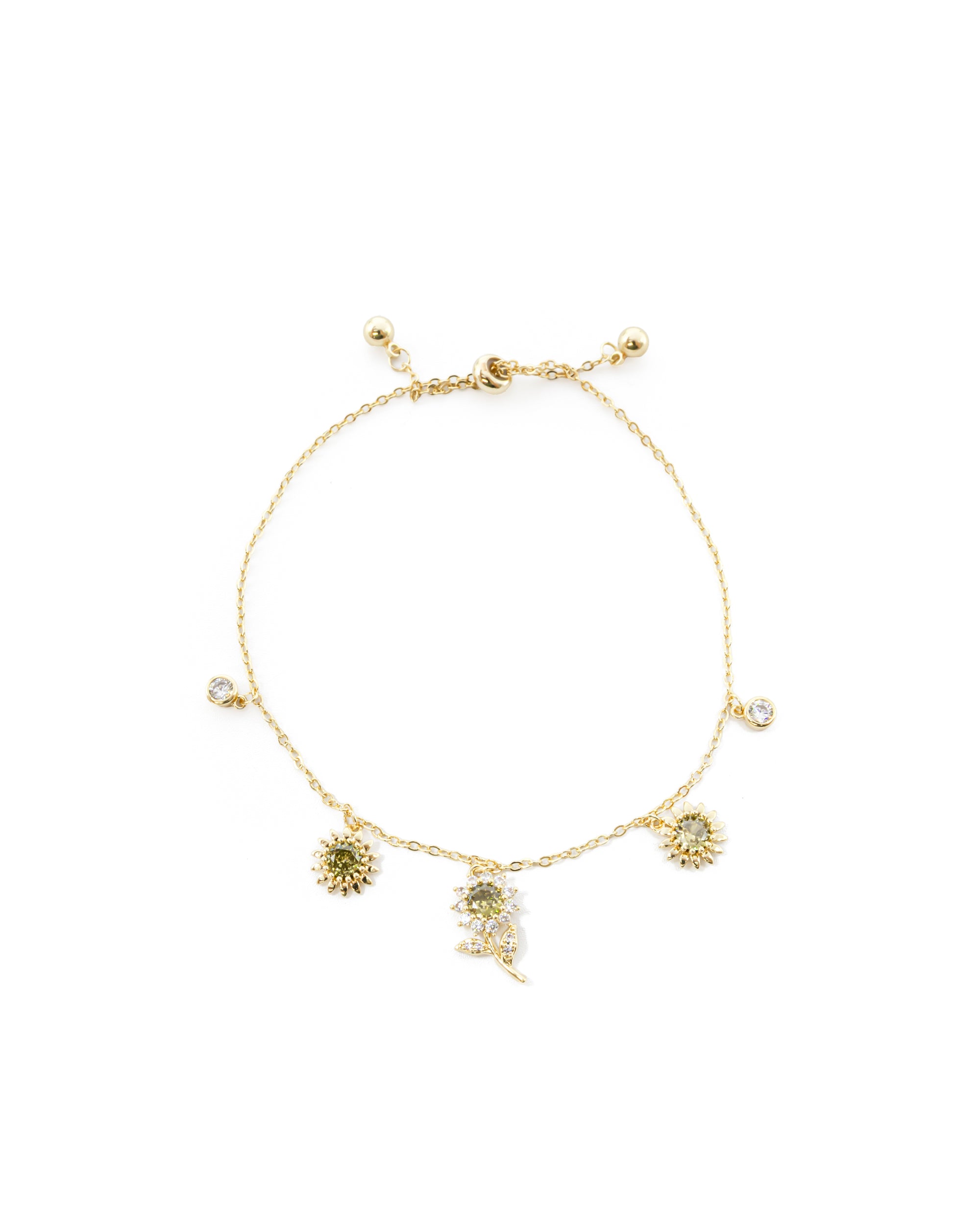Pulsera Dorada Ansheli M18 - Oro Laminado