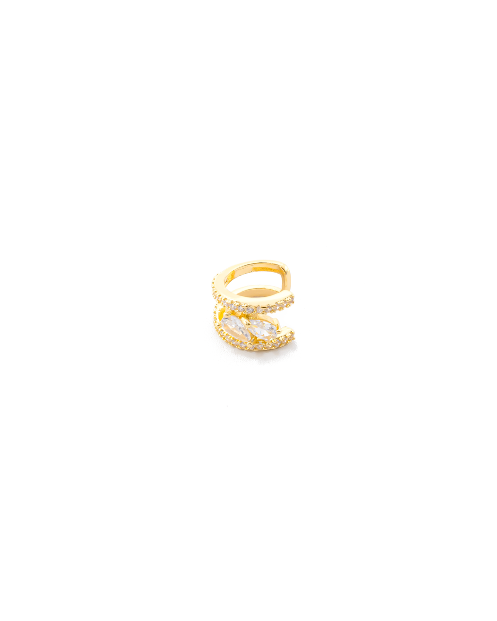 Aretes Simulador Dorados M5 Oro Laminado