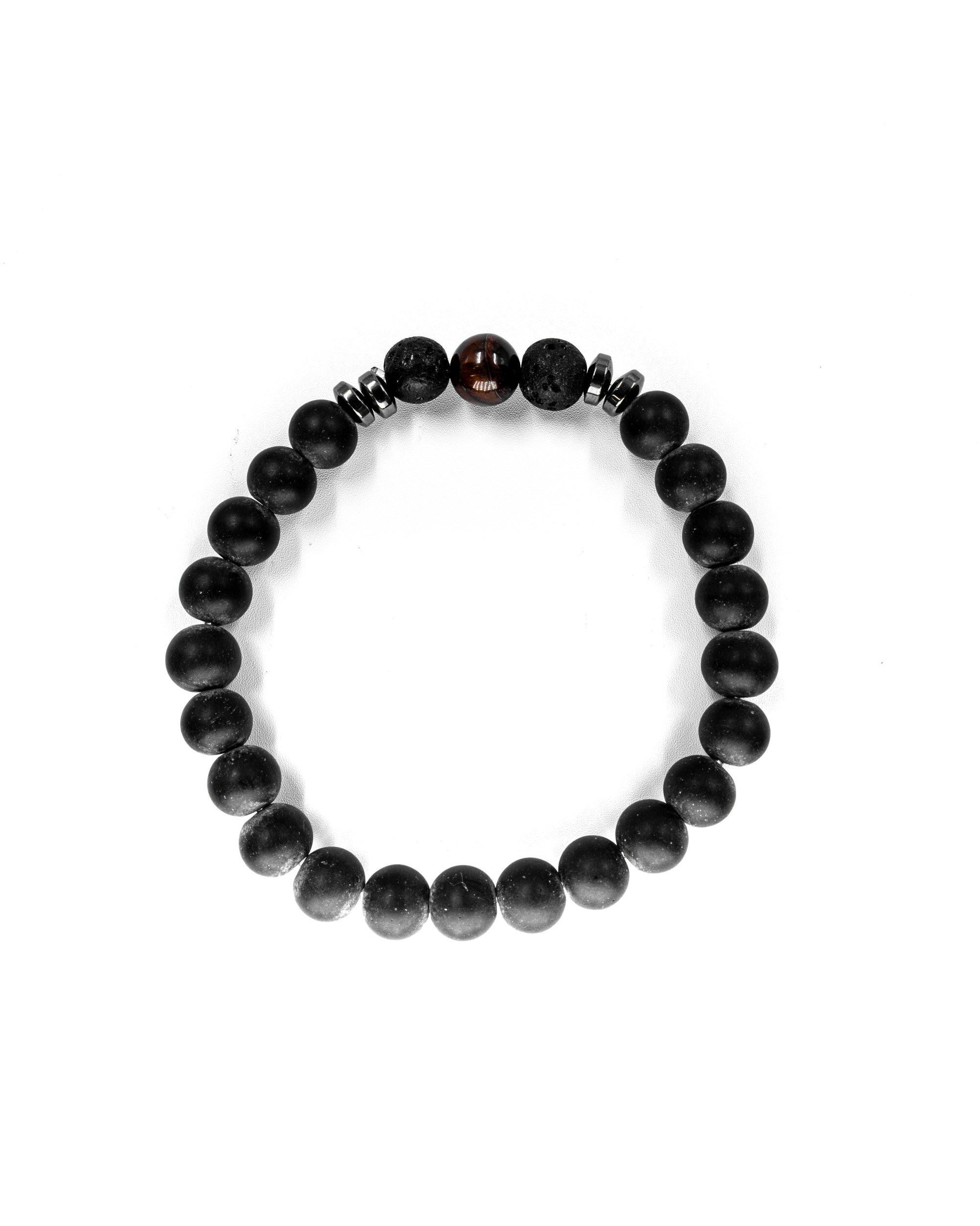 Pulsera de cuentas con Dije - M4 Acero Inoxidable