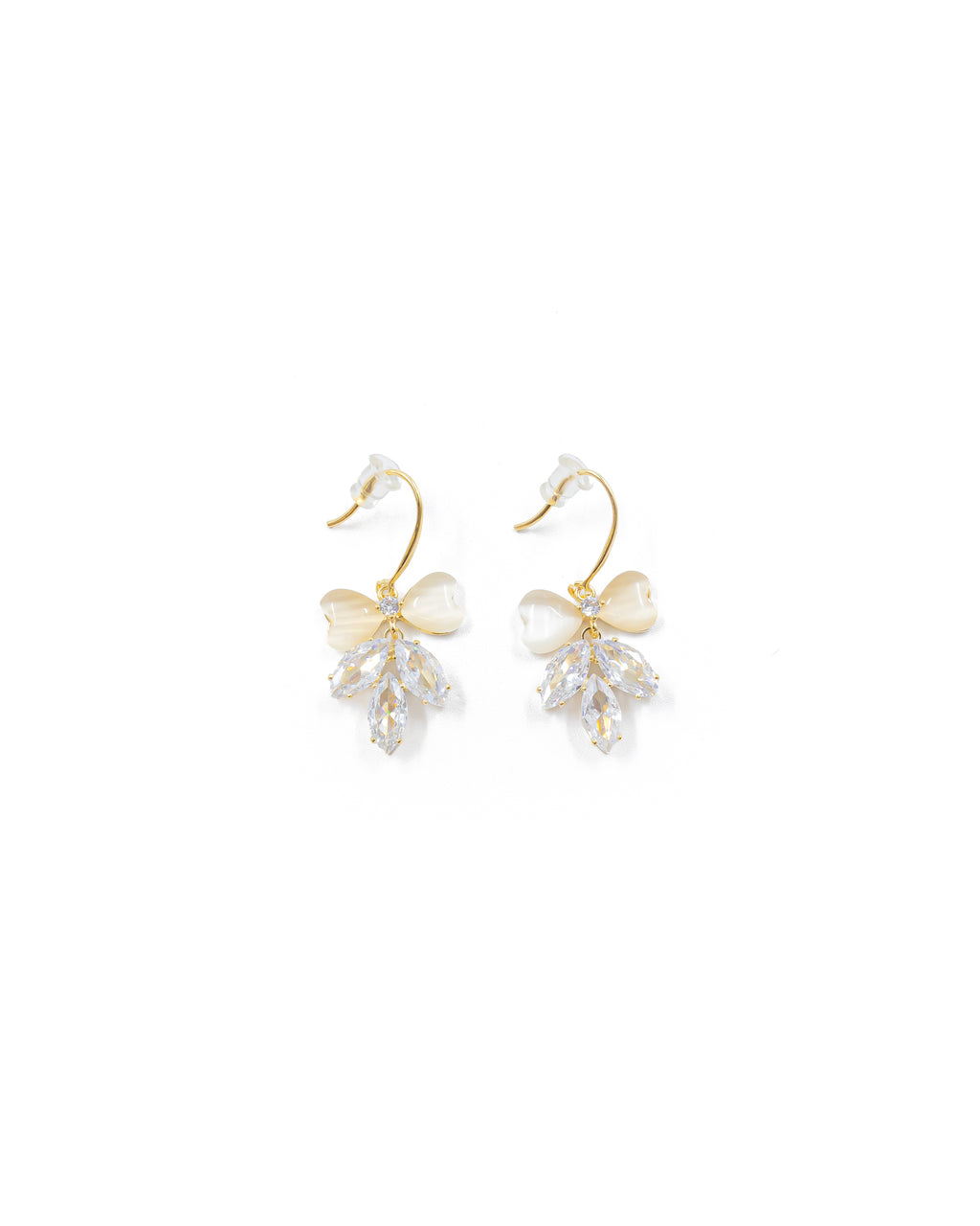 Aretes Largos Ansheli Dorados M5 Oro Laminado