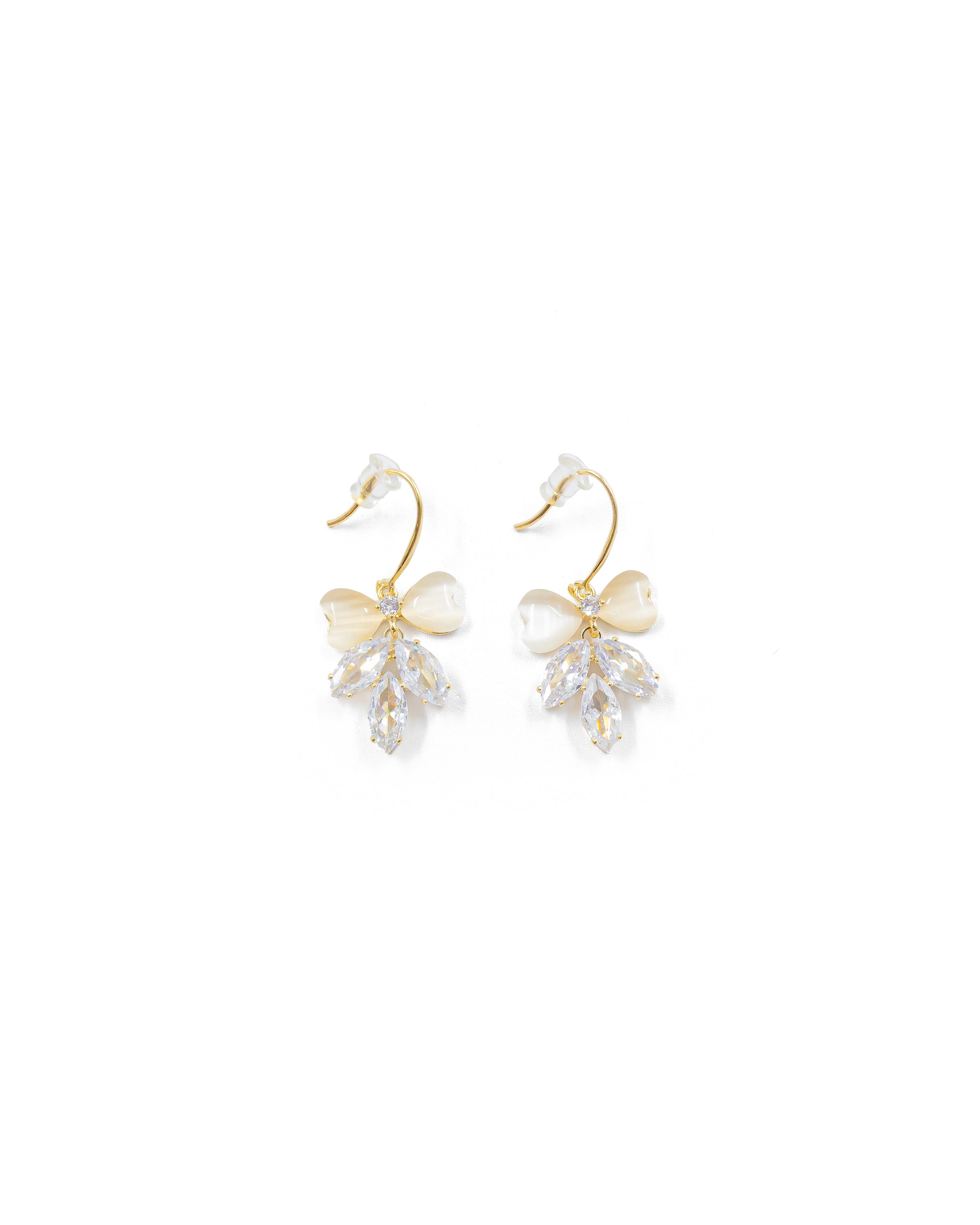 Aretes Largos Ansheli Dorados M5 Oro Laminado