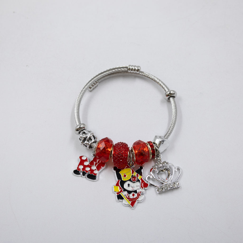 Pulsera tipo Pandora Plateados M2 Oro Laminado