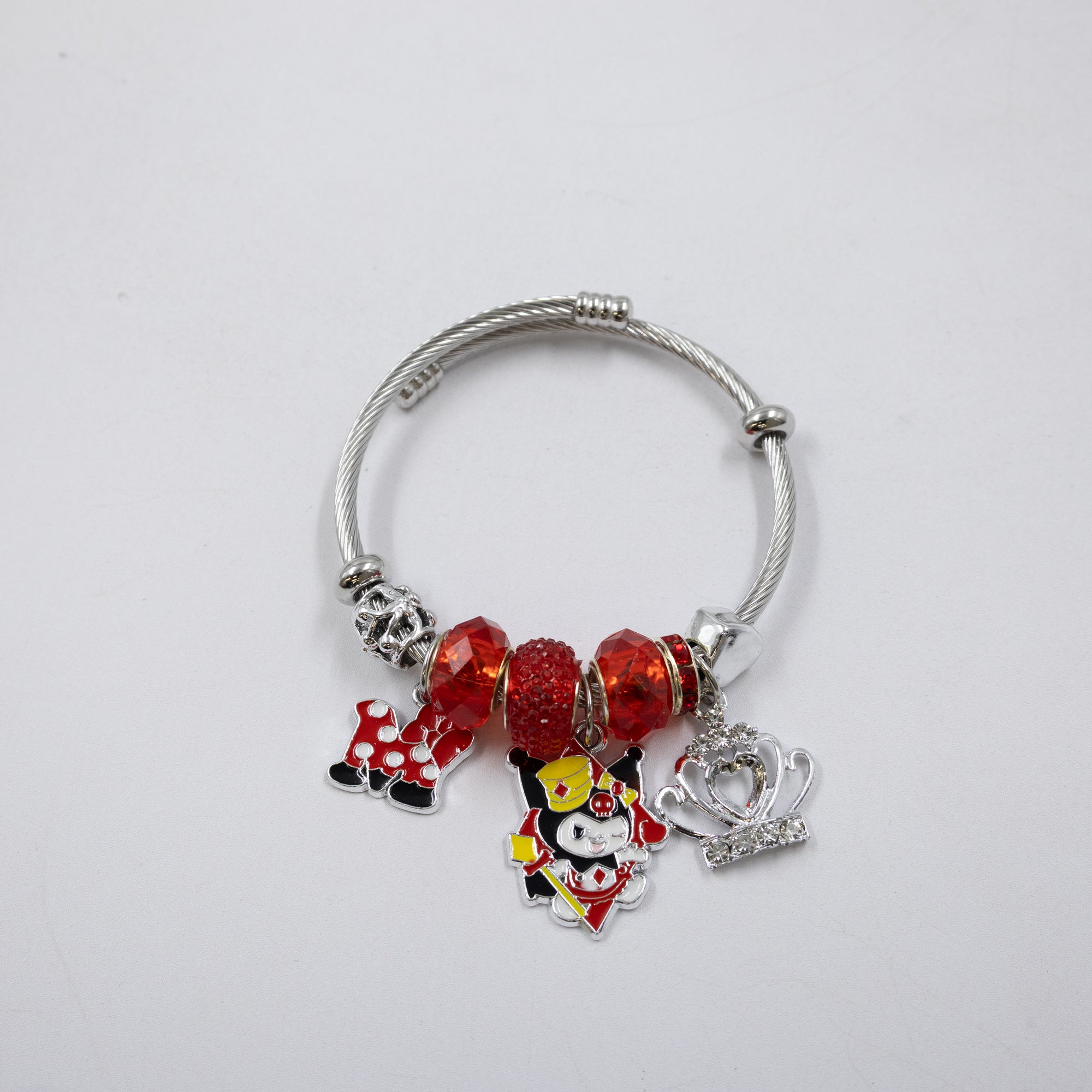 Pulsera tipo Pandora Plateados M2 Oro Laminado