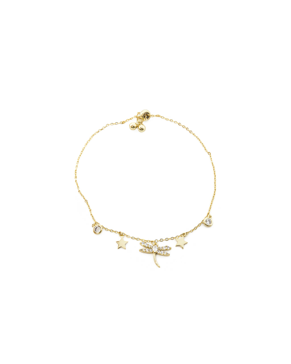 Pulsera Dorada Ansheli M9 - Oro Laminado