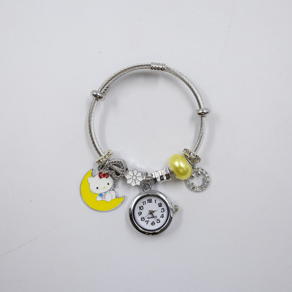 Pulsera tipo Pandora Plateadas M16 Oro Laminado