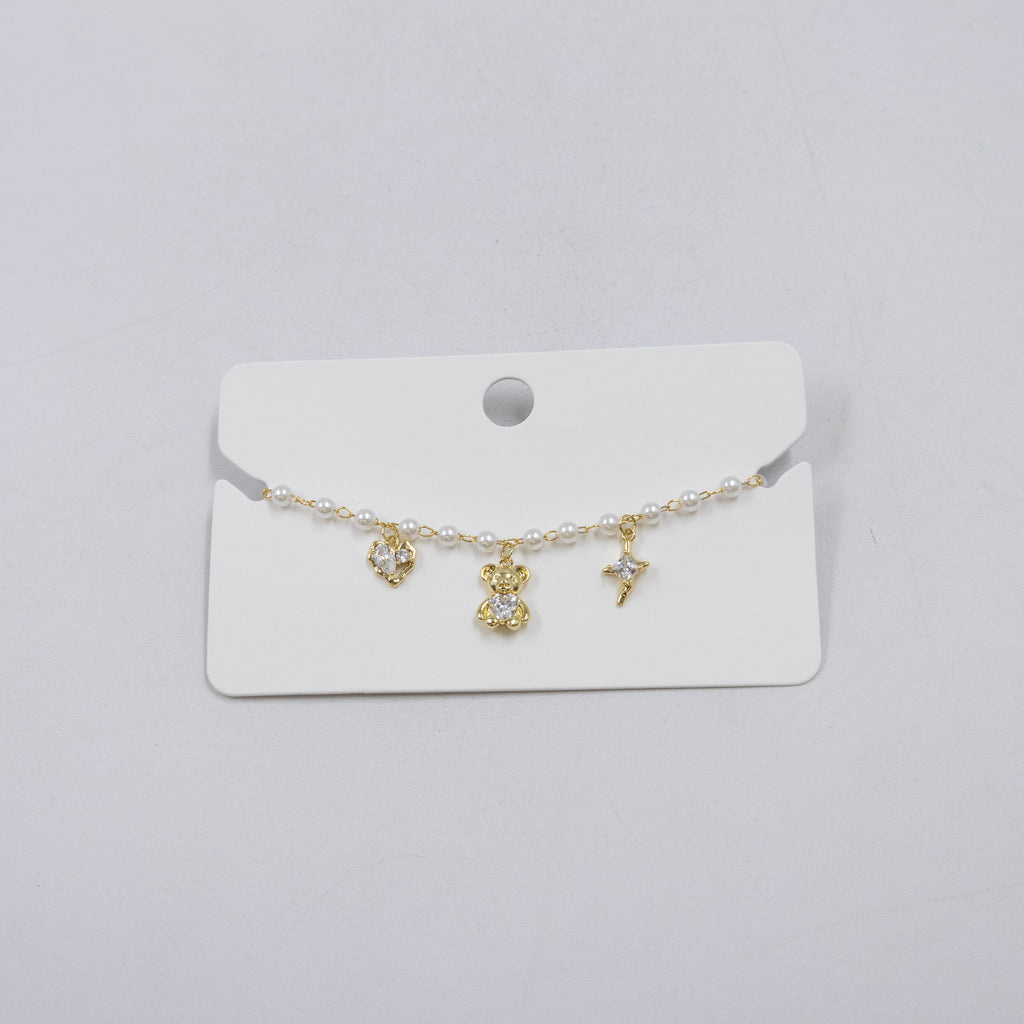 Pulsera Dorada Ansheli M23 Oro Laminado