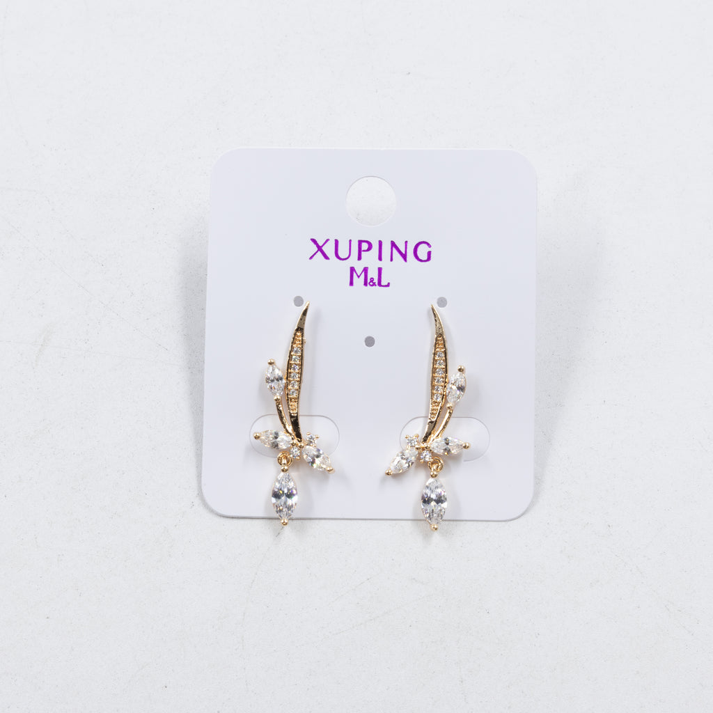 Aretes Xuping Dorados M4 Oro Laminado