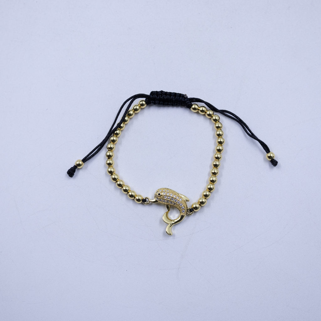 Pulseras Doradas ajustables M2 Oro Laminado