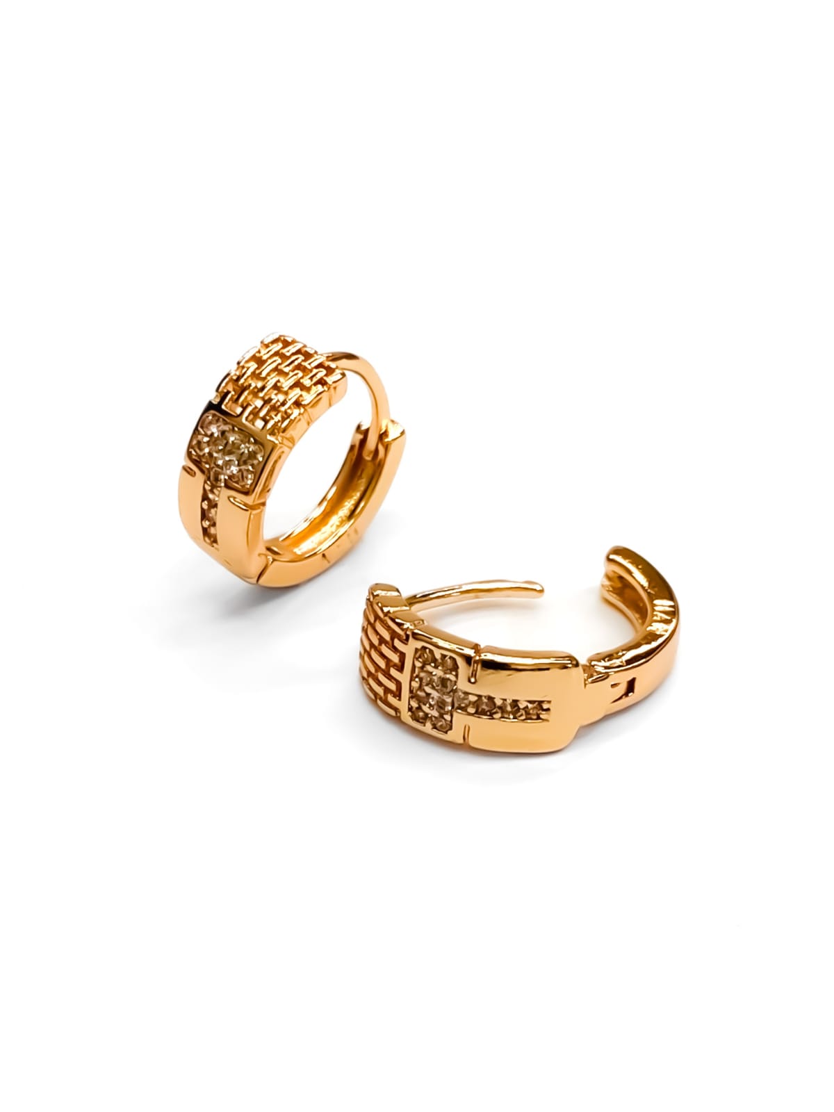 ARETES HUGGIES M4 - ORO LAMINADO