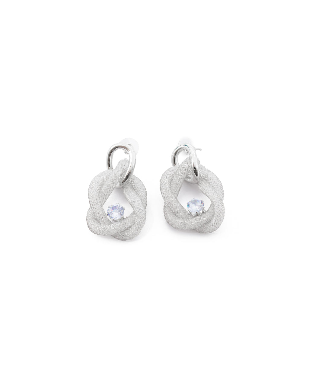 ARETE DE MAYA PLATEADO M1 ORO LAMINADO