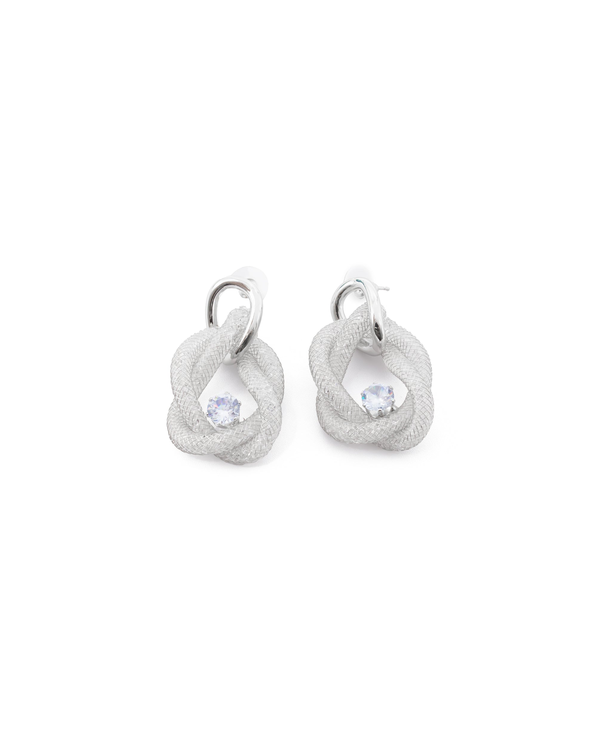 ARETE DE MAYA PLATEADO M1 ORO LAMINADO