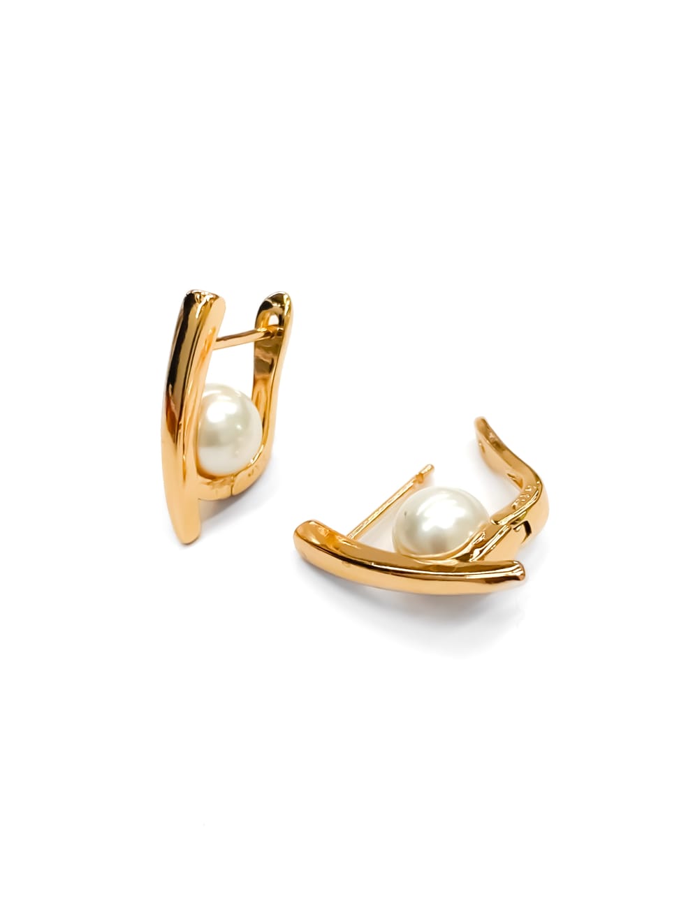 ARETES HUGGIES M5 - ORO LAMINADO