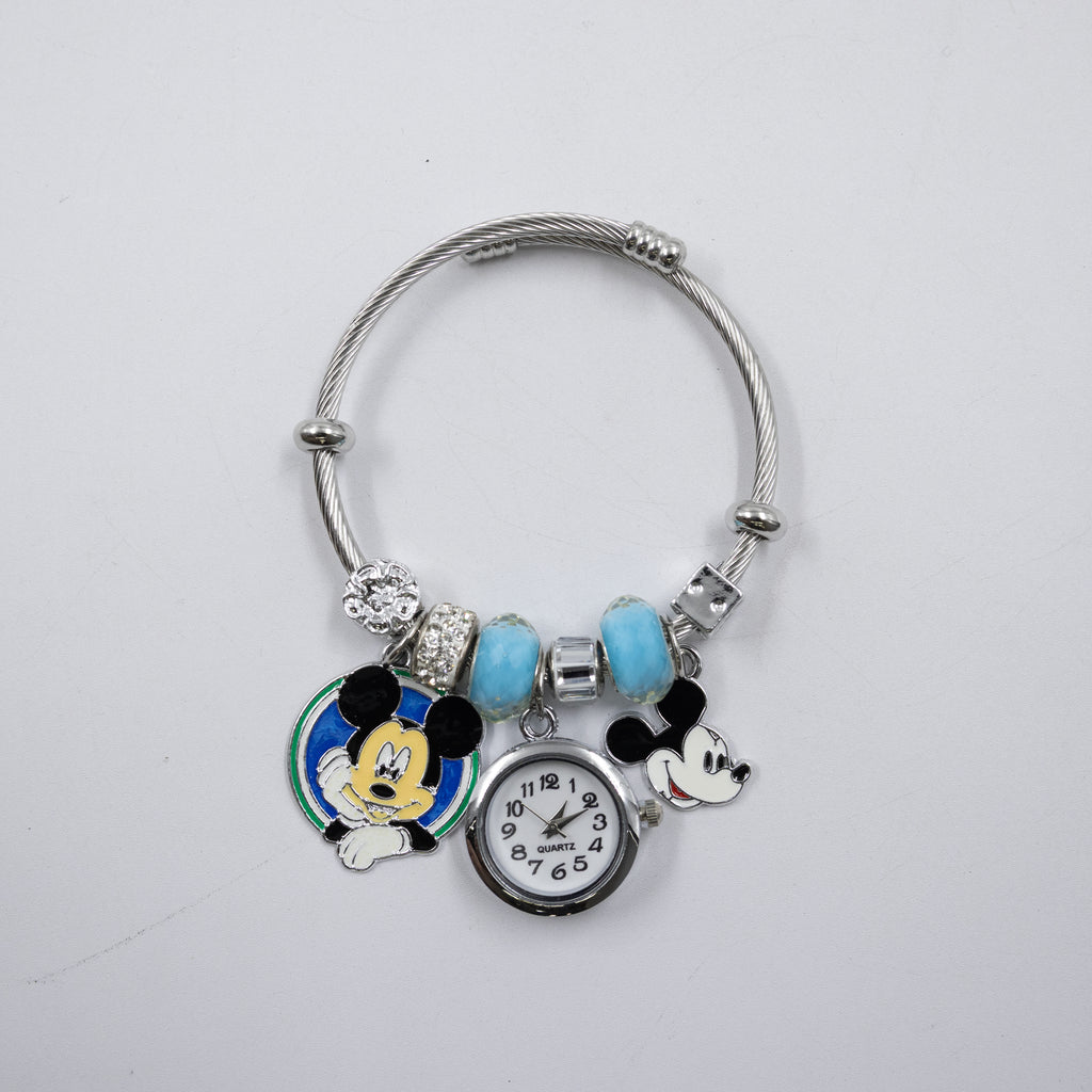 Pulsera tipo Pandora Plateadas M18 Oro Laminado
