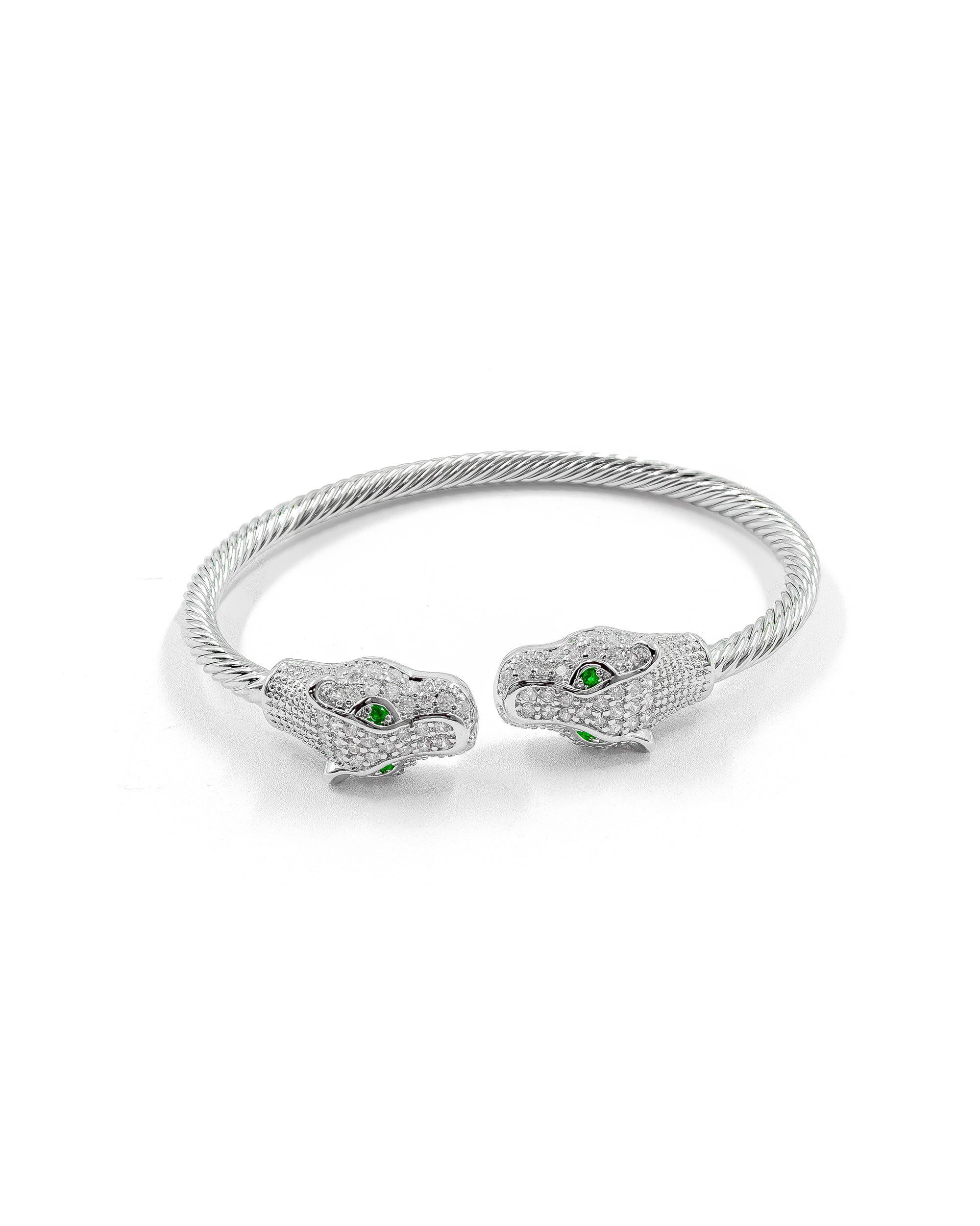 Brazalete Dorado con Piedras M8 Oro Laminado