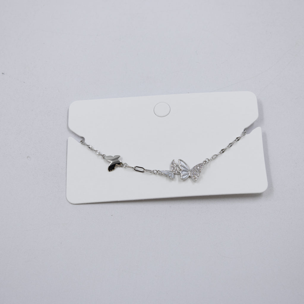 Pulsera Plateada Ansheli 35 Oro Laminado